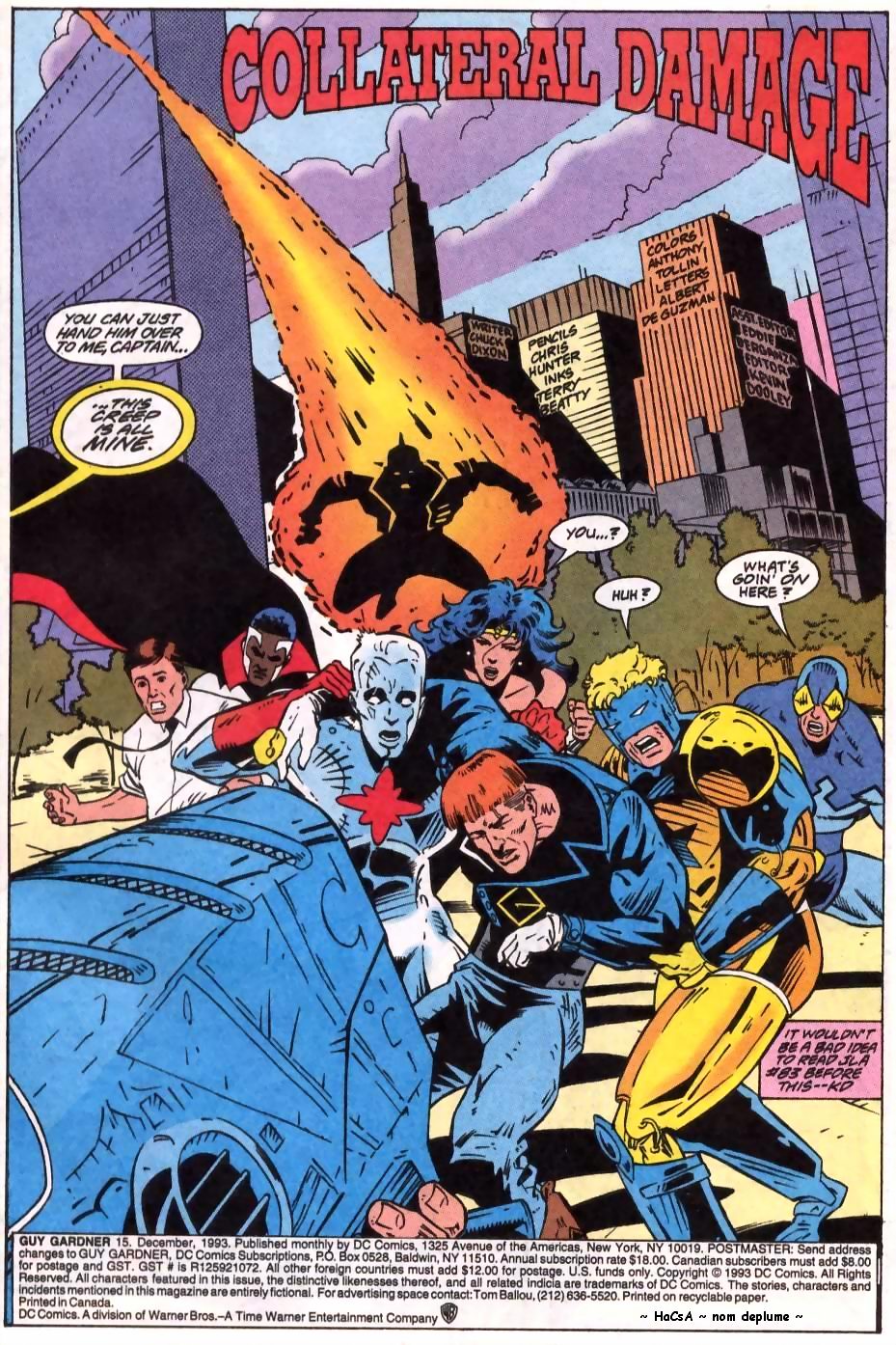 Read online Justice League America comic -  Issue #83b - 2