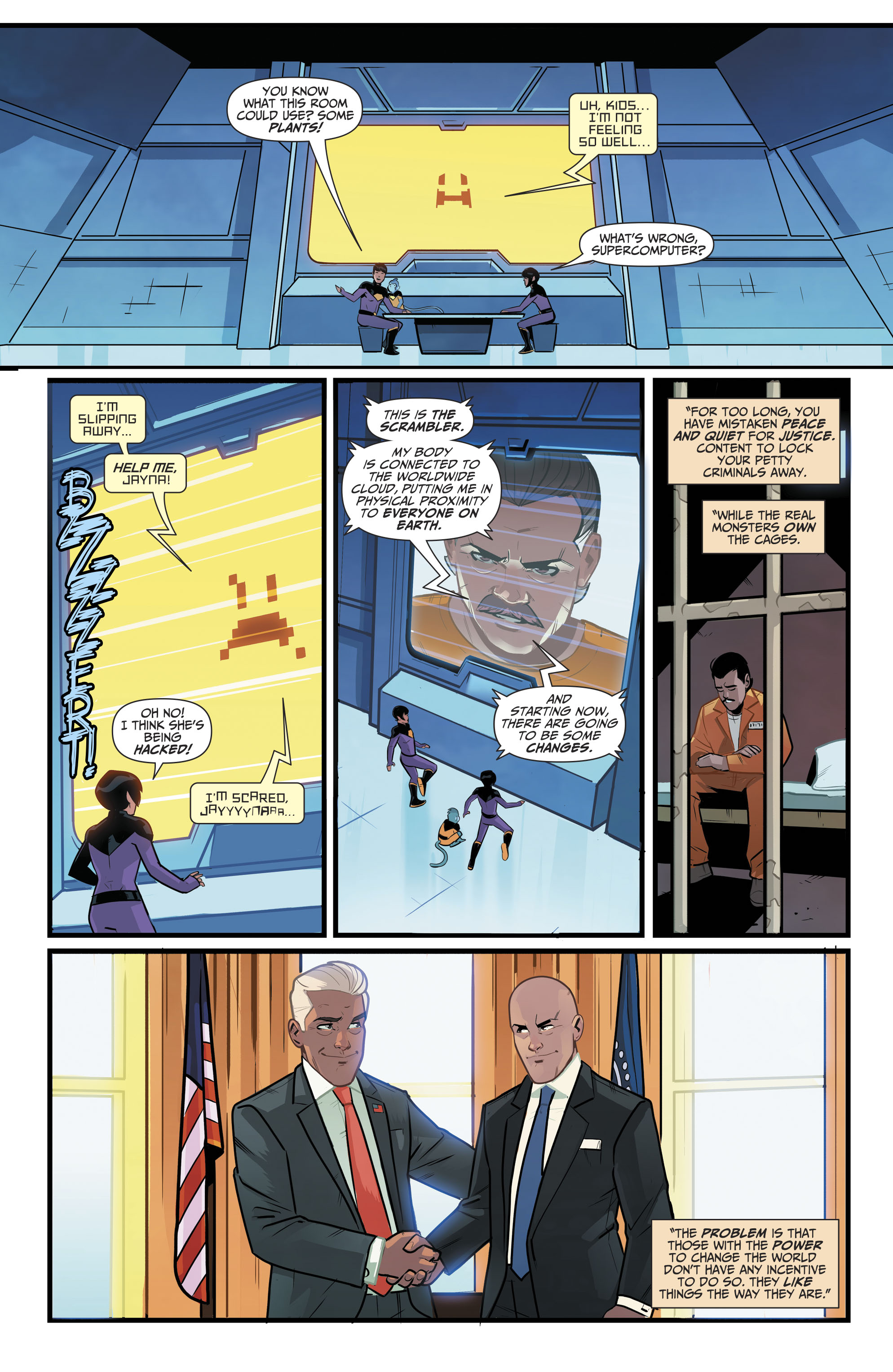 Read online Wonder Twins comic -  Issue #5 - 23
