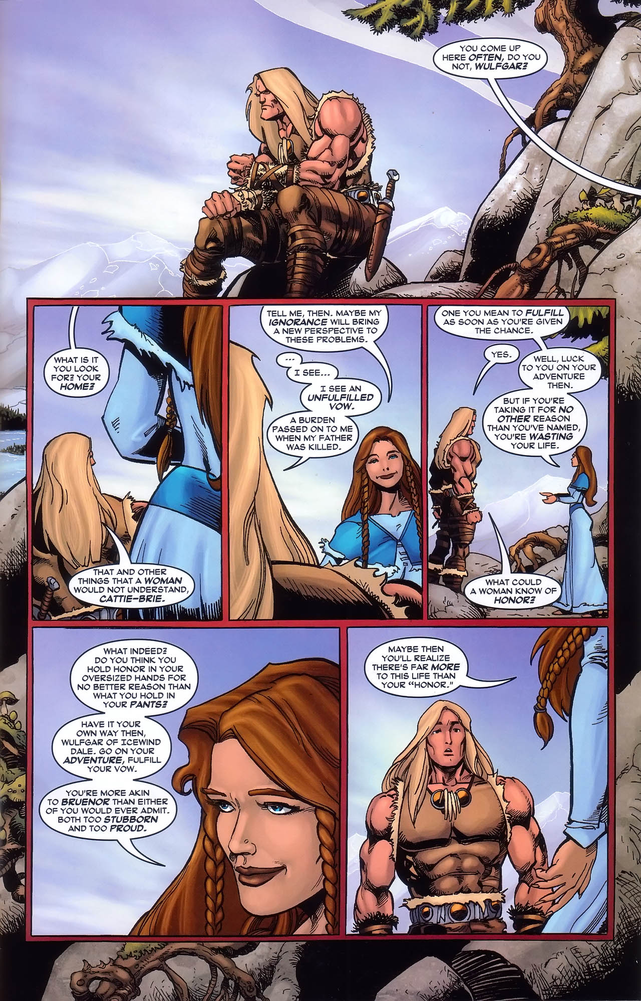Read online Forgotten Realms: The Crystal Shard comic -  Issue #2 - 3