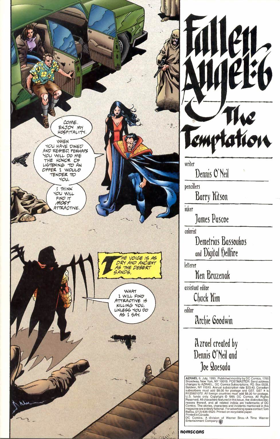 Read online Azrael (1995) comic -  Issue #6 - 2
