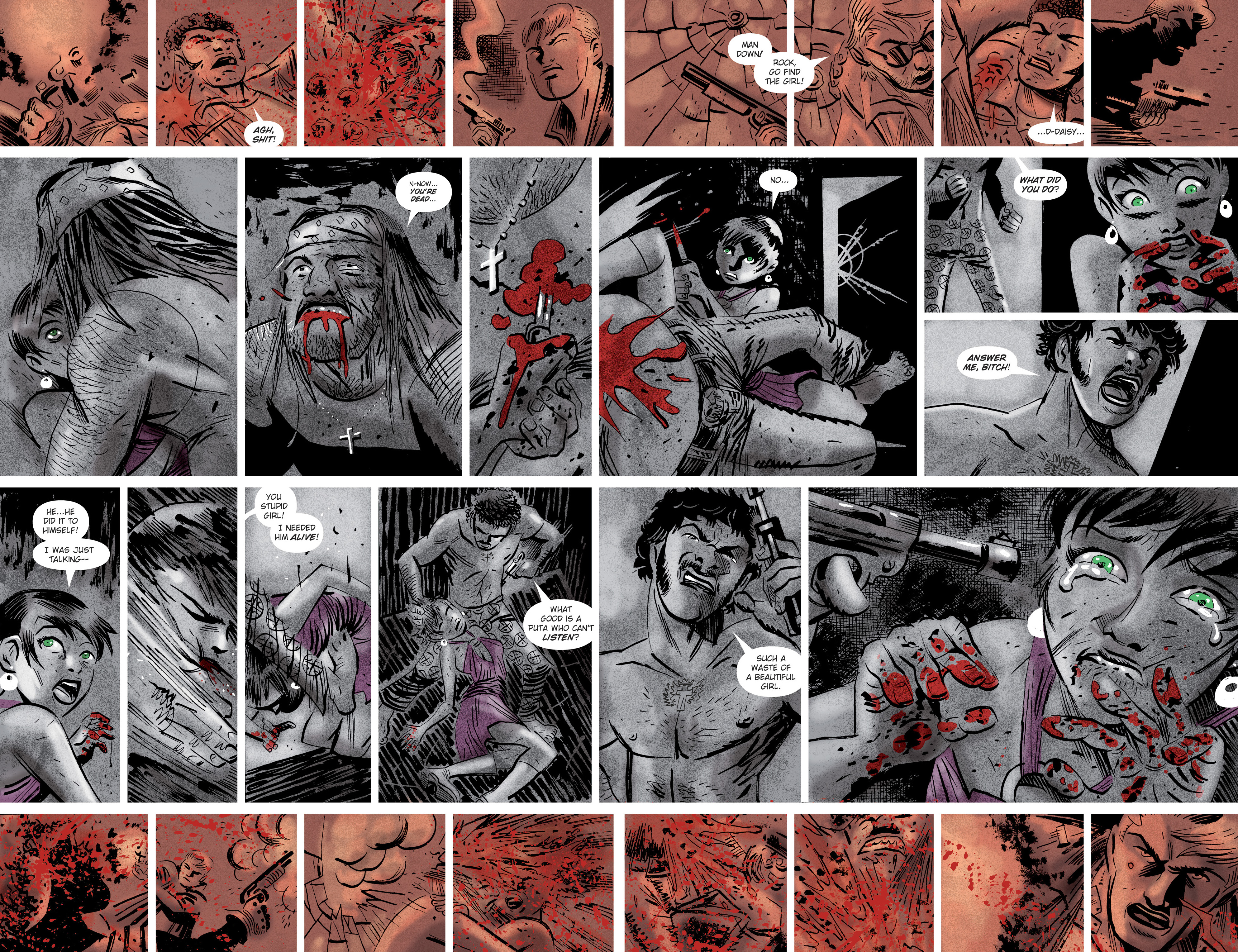 Read online Violent Love comic -  Issue #3 - 16