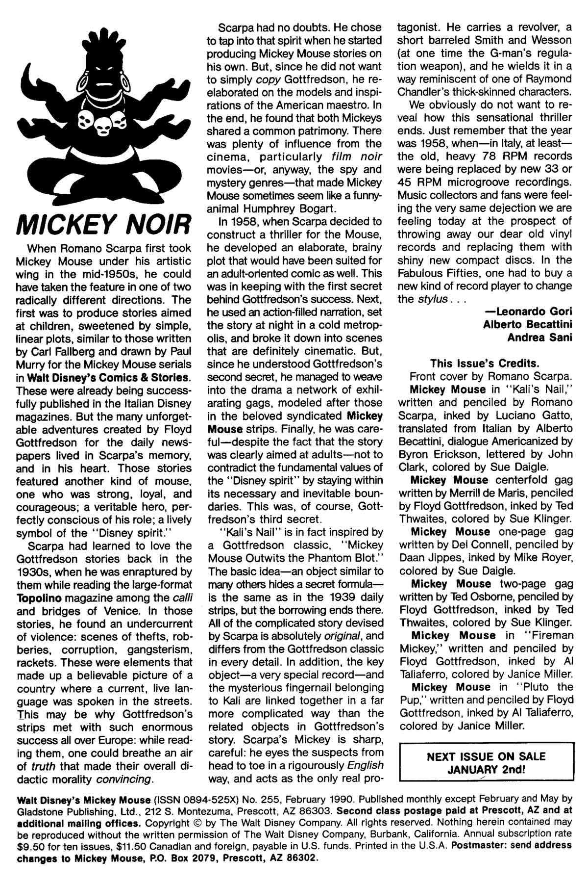 Read online Walt Disney's Mickey Mouse comic -  Issue #255 - 2