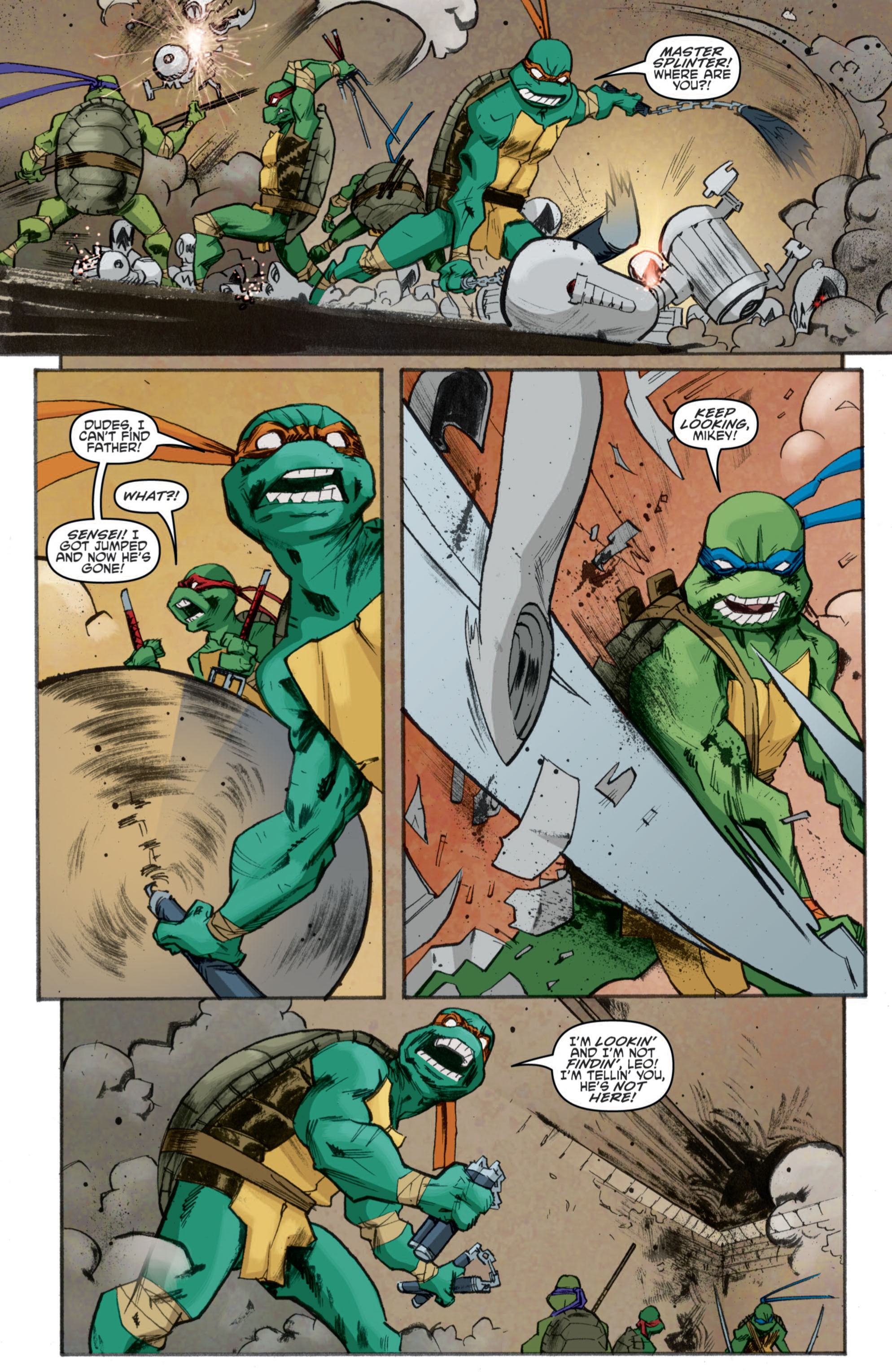 Read online Teenage Mutant Ninja Turtles (2011) comic -  Issue #8 - 13