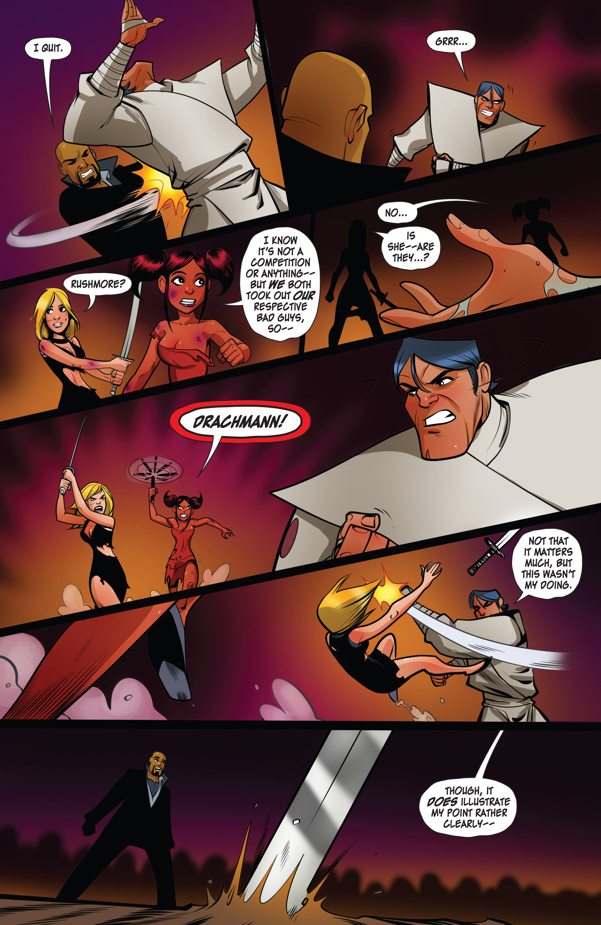 Read online Freelancers comic -  Issue #6 - 20