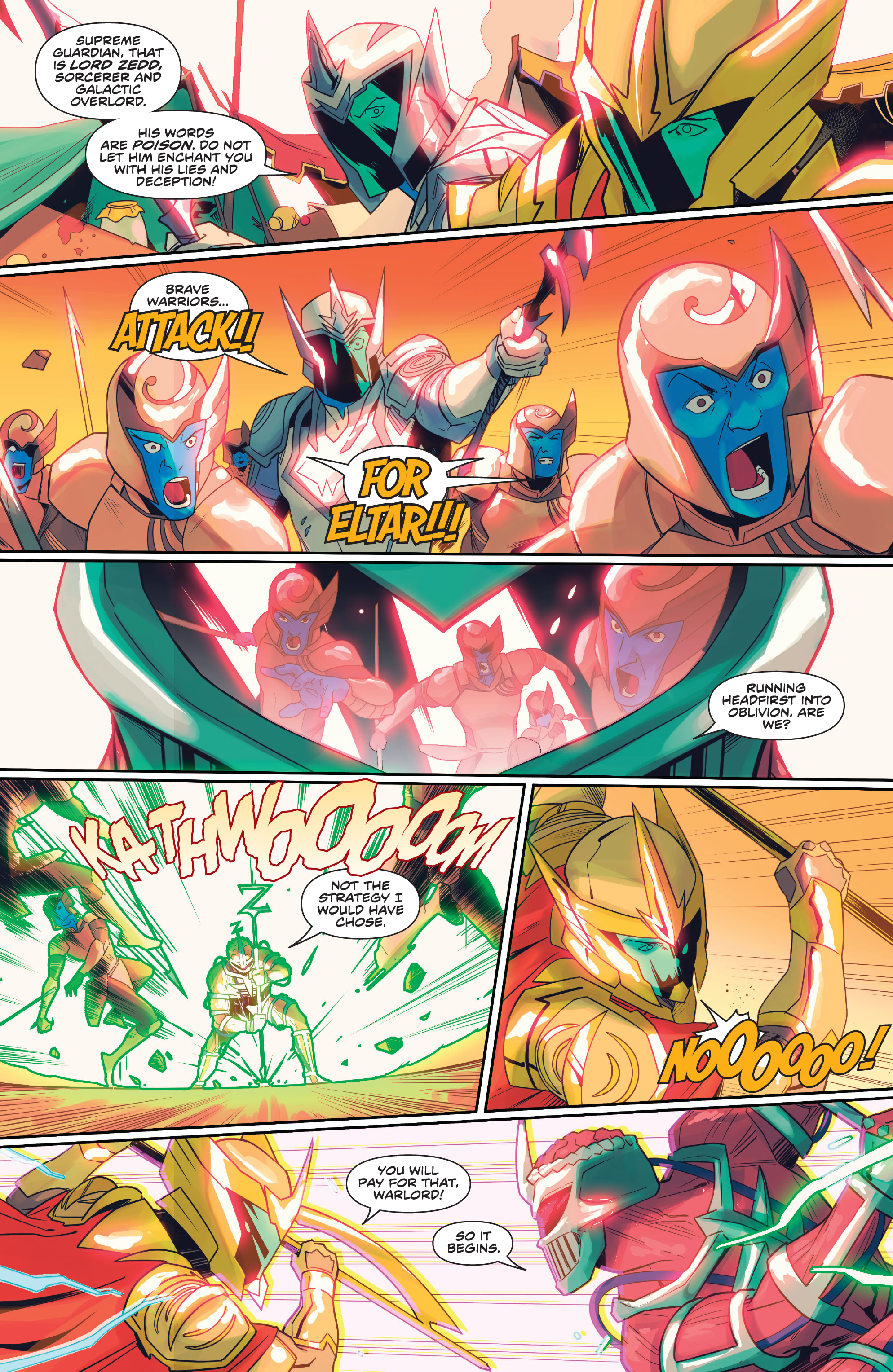 Read online Mighty Morphin comic -  Issue #15 - 5