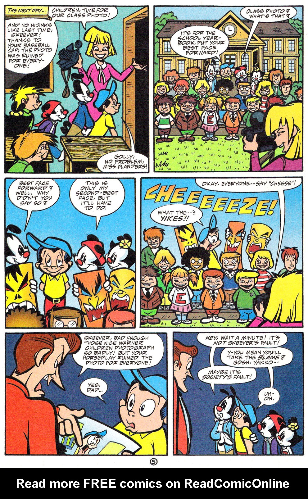Read online Animaniacs comic -  Issue #54 - 32