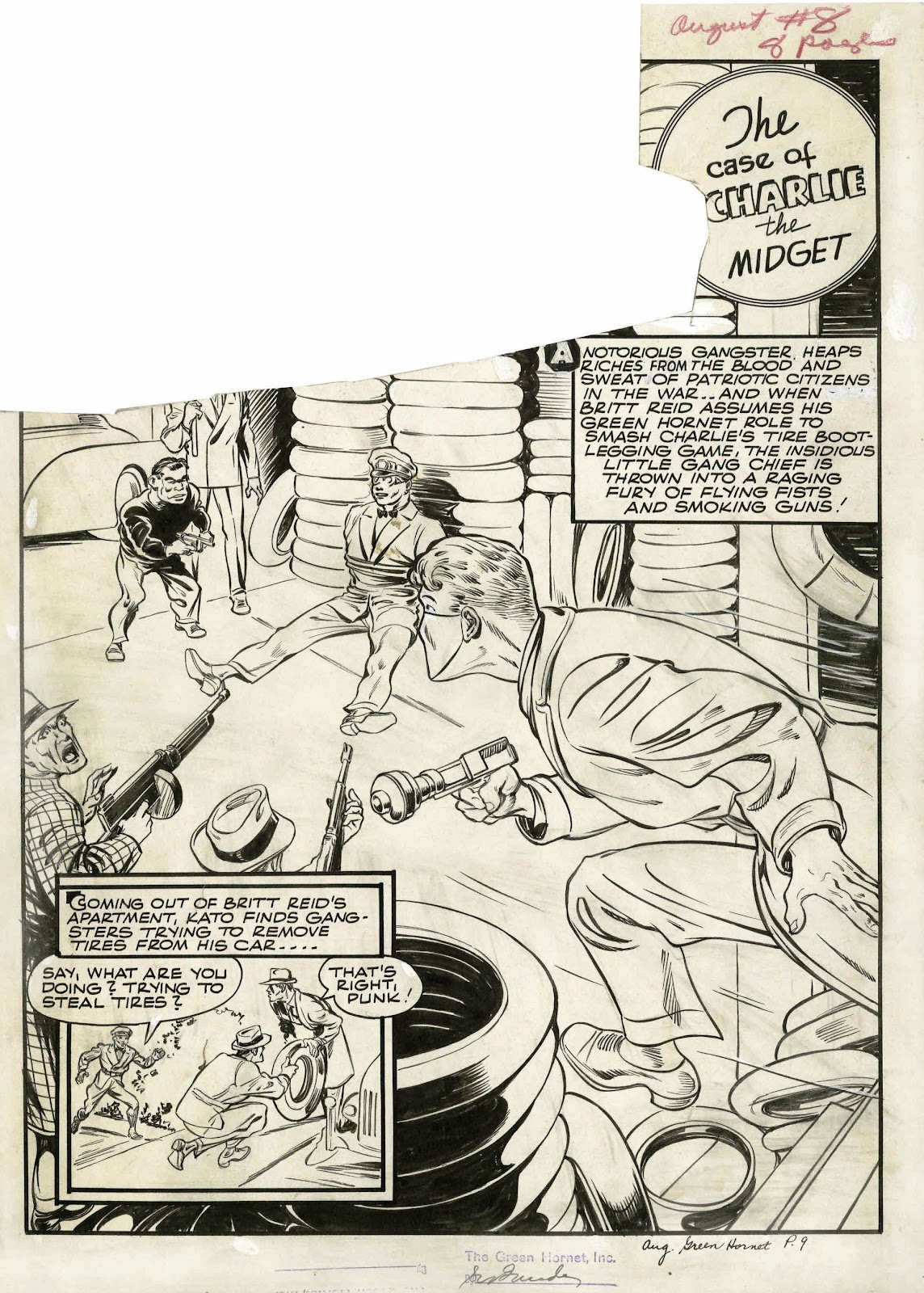 Green Hornet Comics issue 8 - Page 2