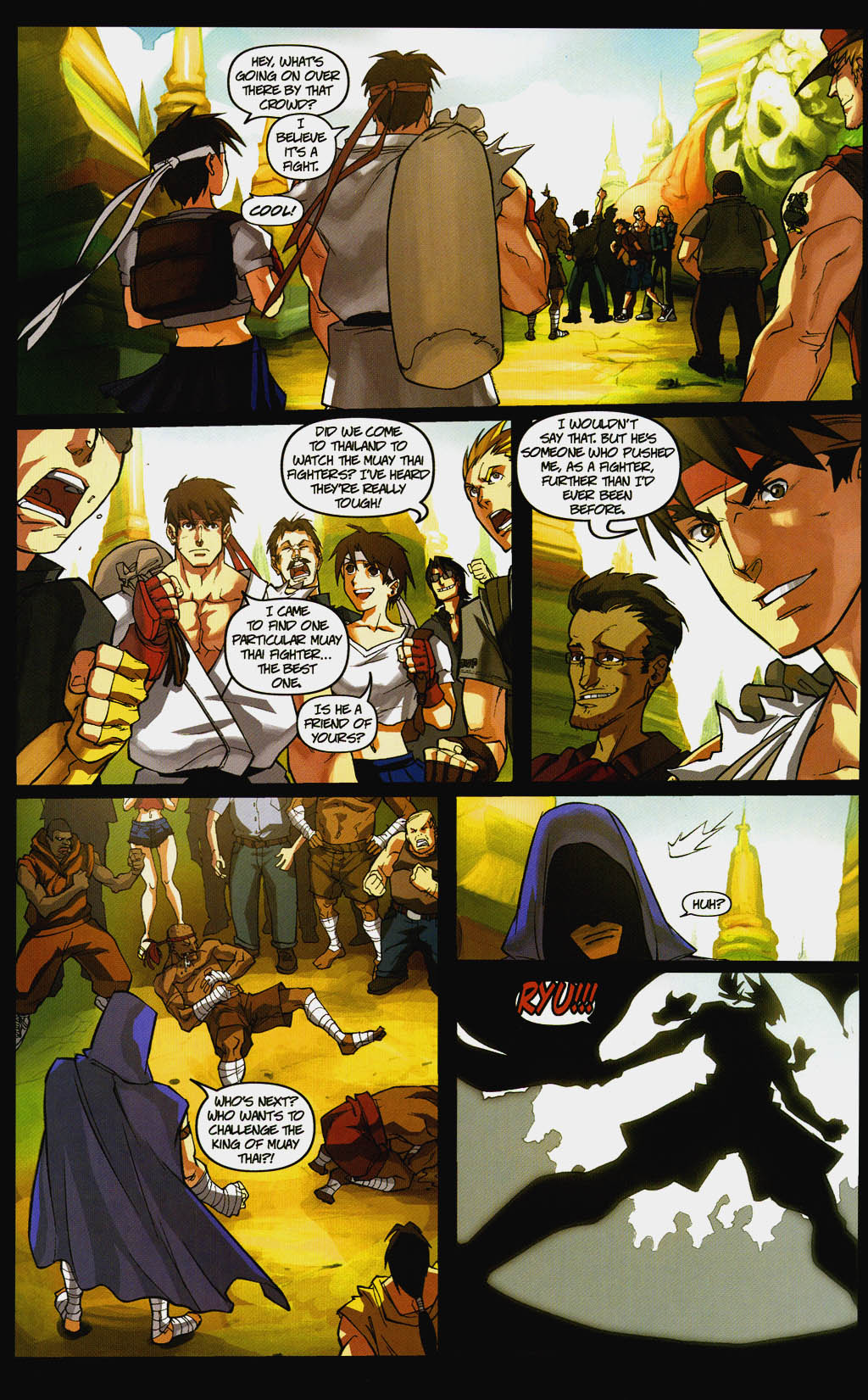 Read online Street Fighter (2003) comic -  Issue #8 - 18