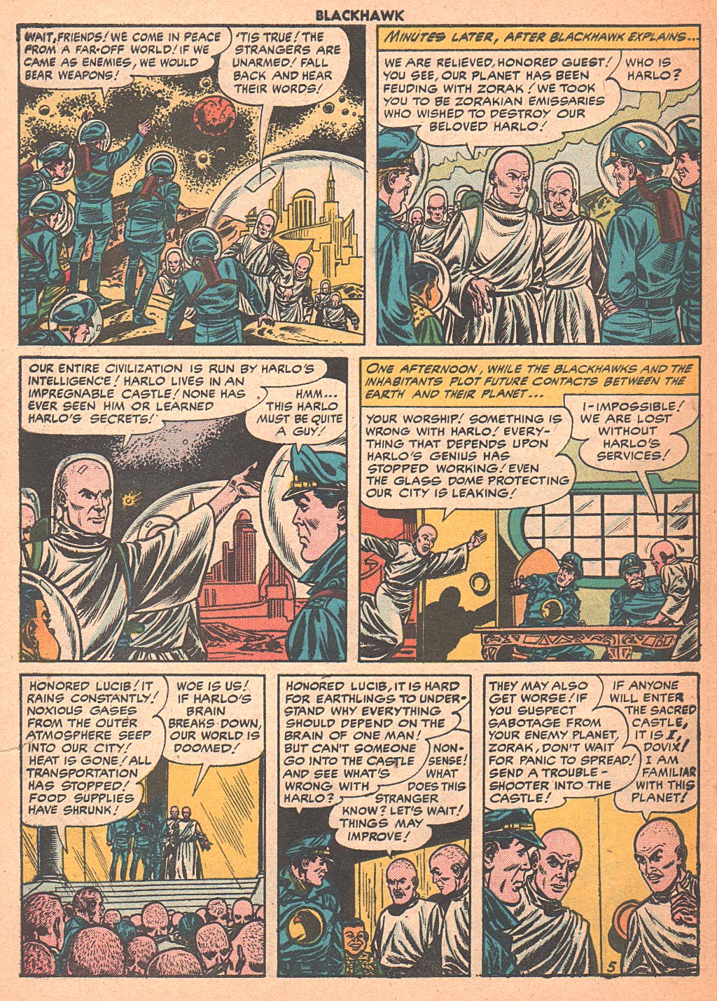 Read online Blackhawk (1957) comic -  Issue #103 - 30