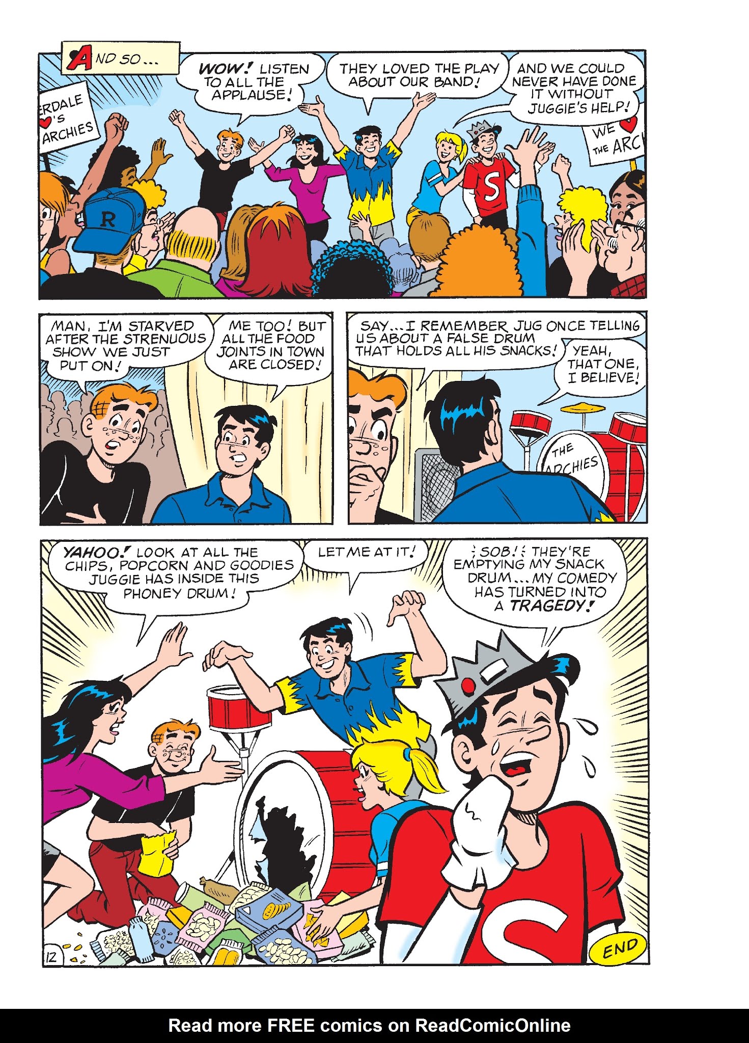 Read online Archie's Funhouse Double Digest comic -  Issue #27 - 104