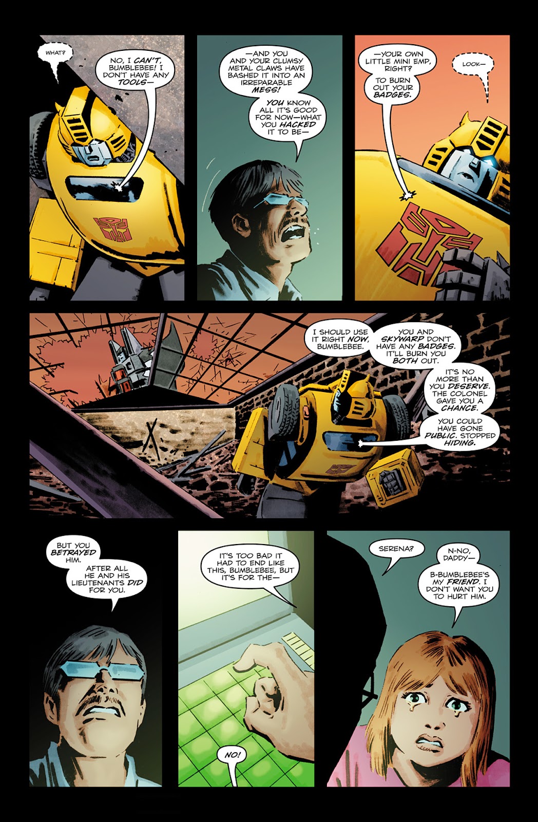 The Transformers: Bumblebee issue 4 - Page 16