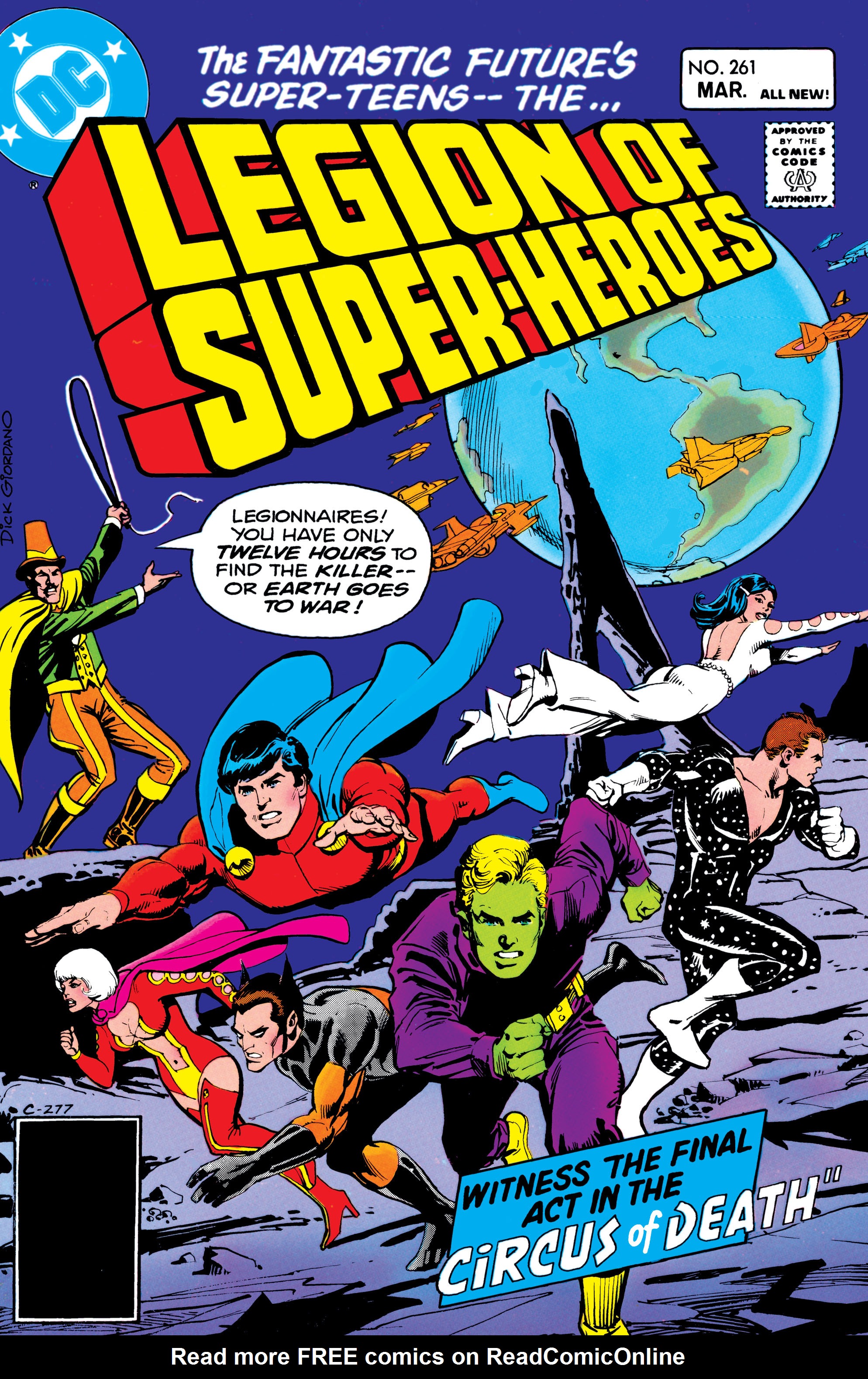 Read online Legion of Super-Heroes (1980) comic -  Issue #261 - 1