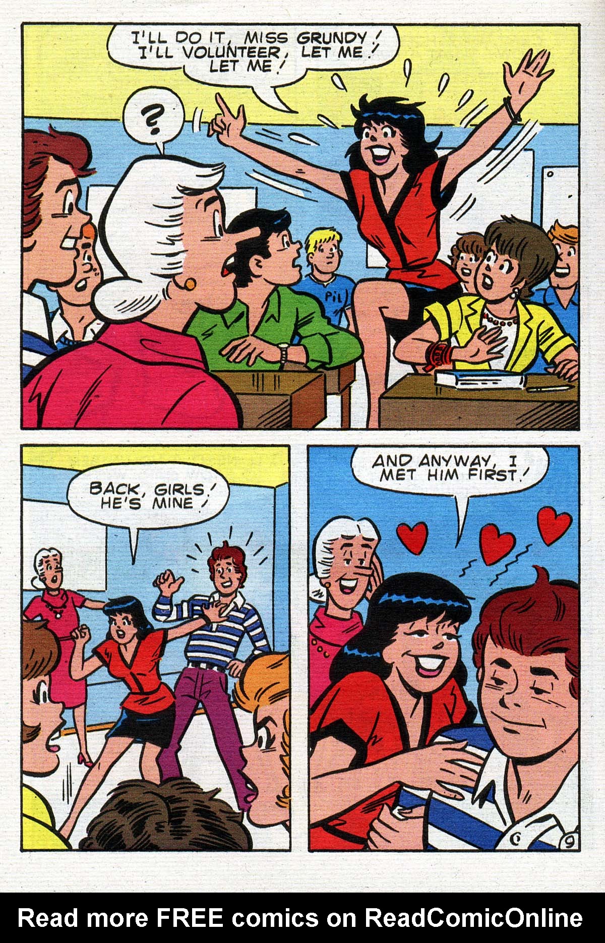 Read online Betty and Veronica Digest Magazine comic -  Issue #54 - 107
