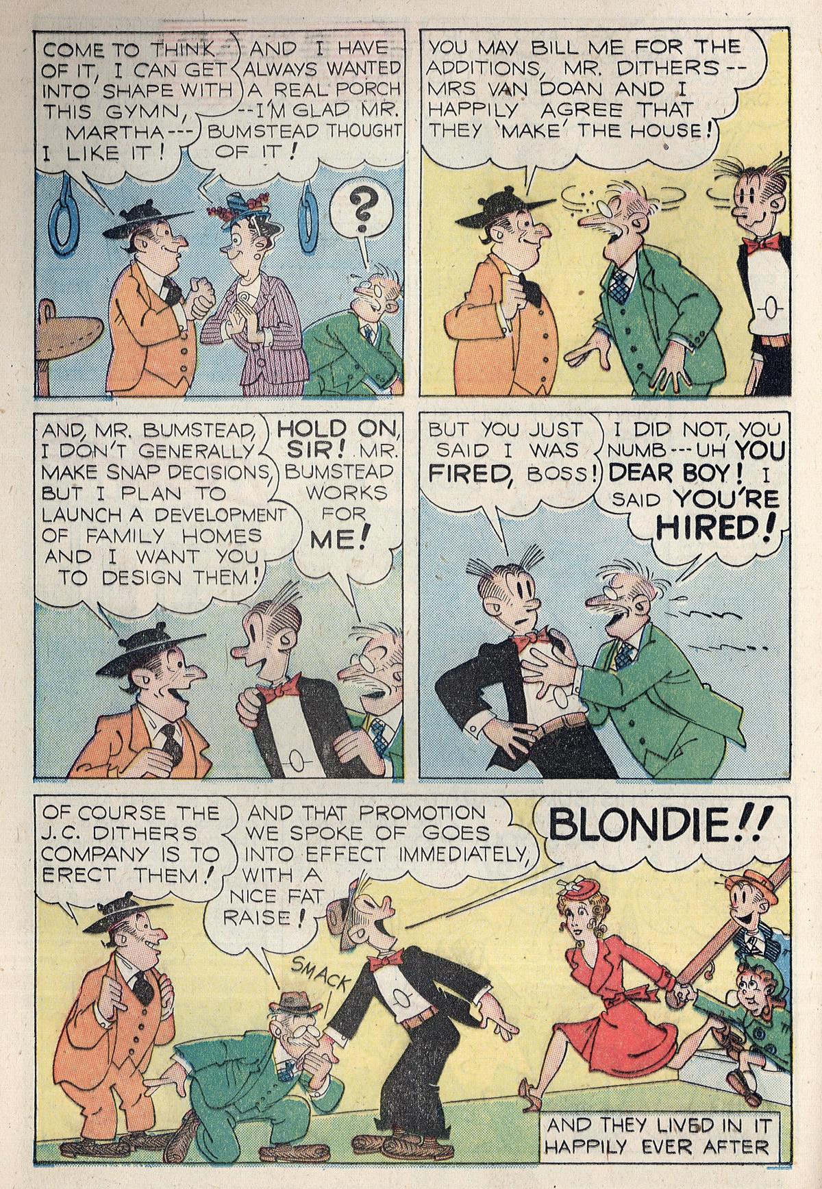 Read online Blondie Comics (1947) comic -  Issue #13 - 14