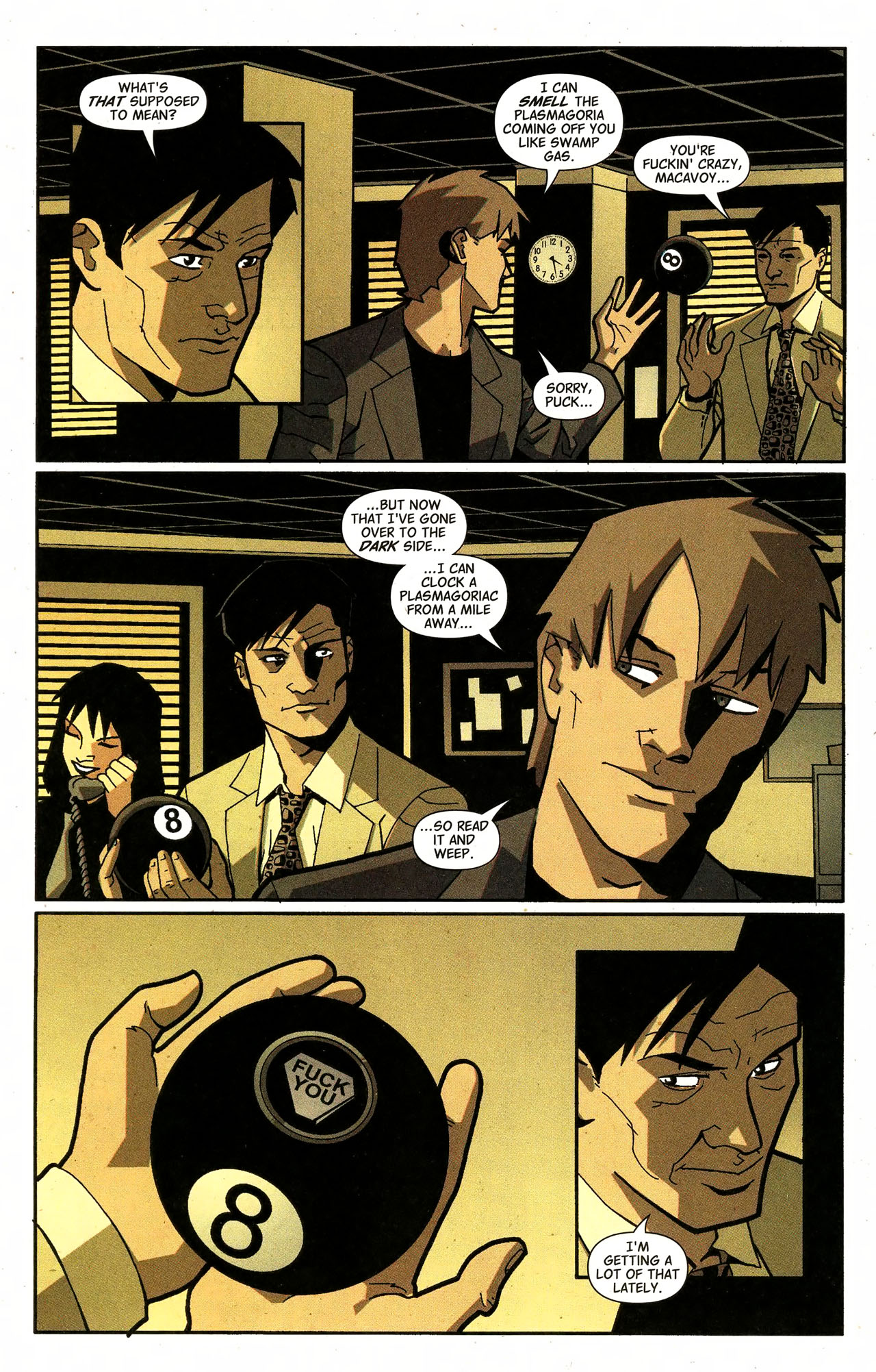 Read online Bite Club: Vampire Crime Unit comic -  Issue #5 - 11