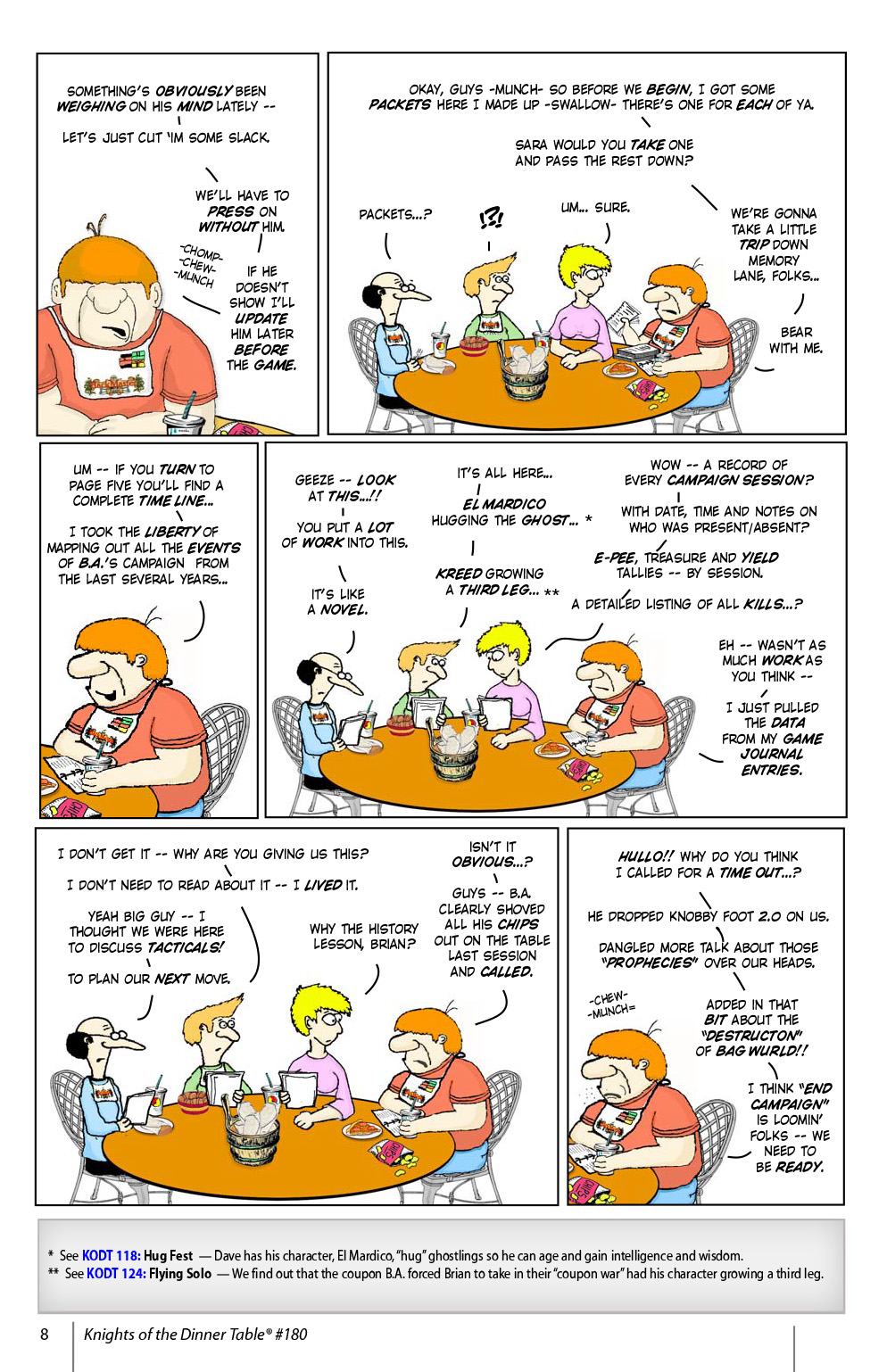 Read online Knights of the Dinner Table comic -  Issue #180 - 10