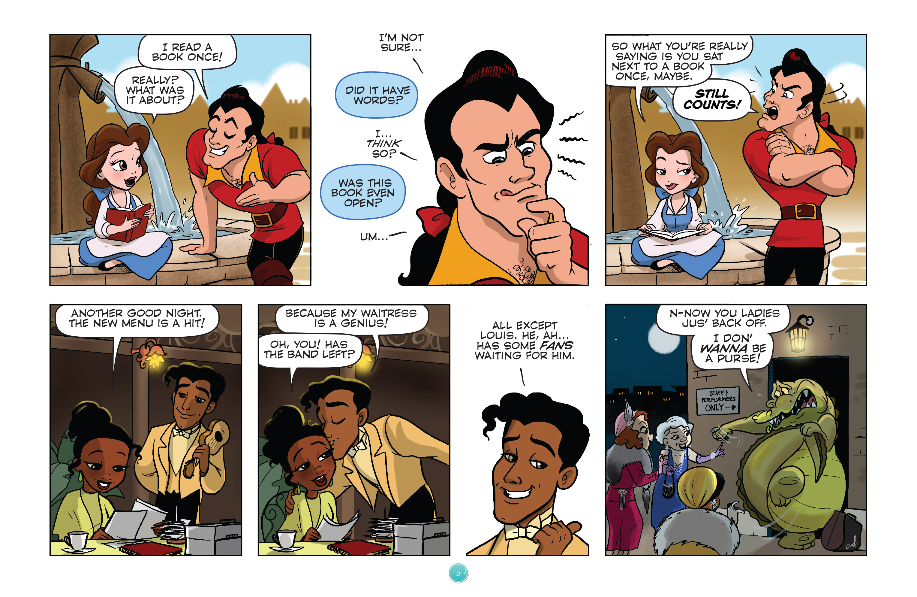 Read online Disney Princess comic -  Issue #1 - 8