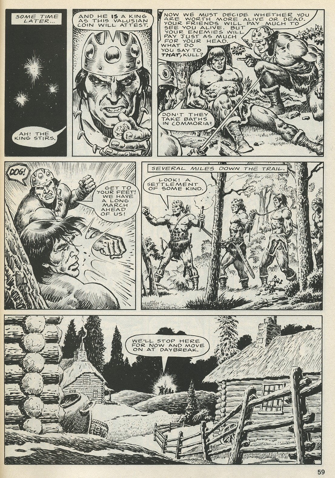 Read online The Savage Sword Of Conan comic -  Issue #128 - 58