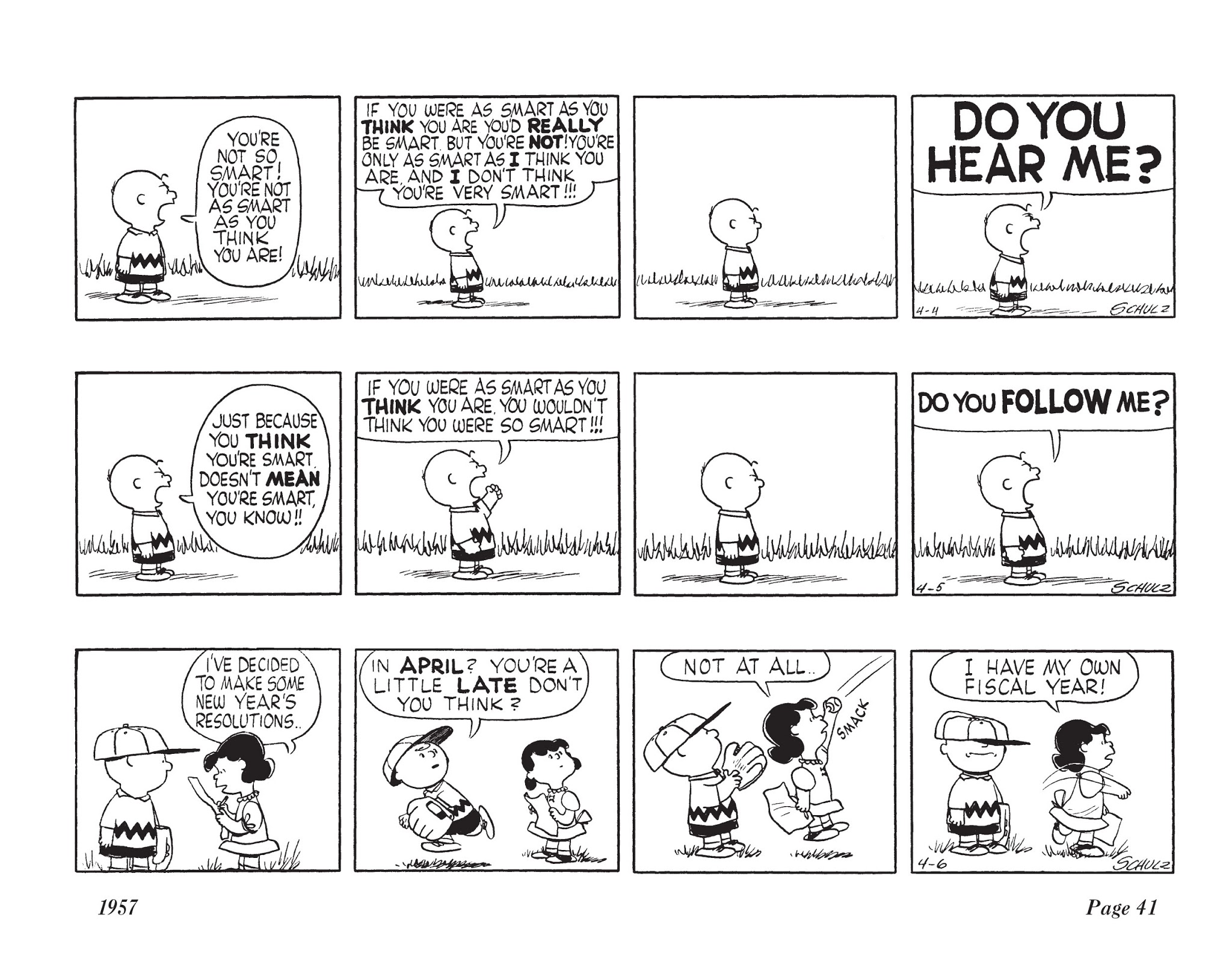 Read online The Complete Peanuts comic -  Issue # TPB 4 - 55