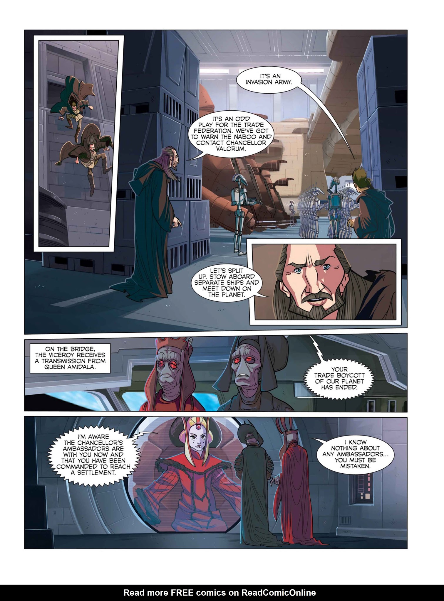Read online Star Wars: The Prequel Trilogy: A Graphic Novel comic -  Issue # Full - 14