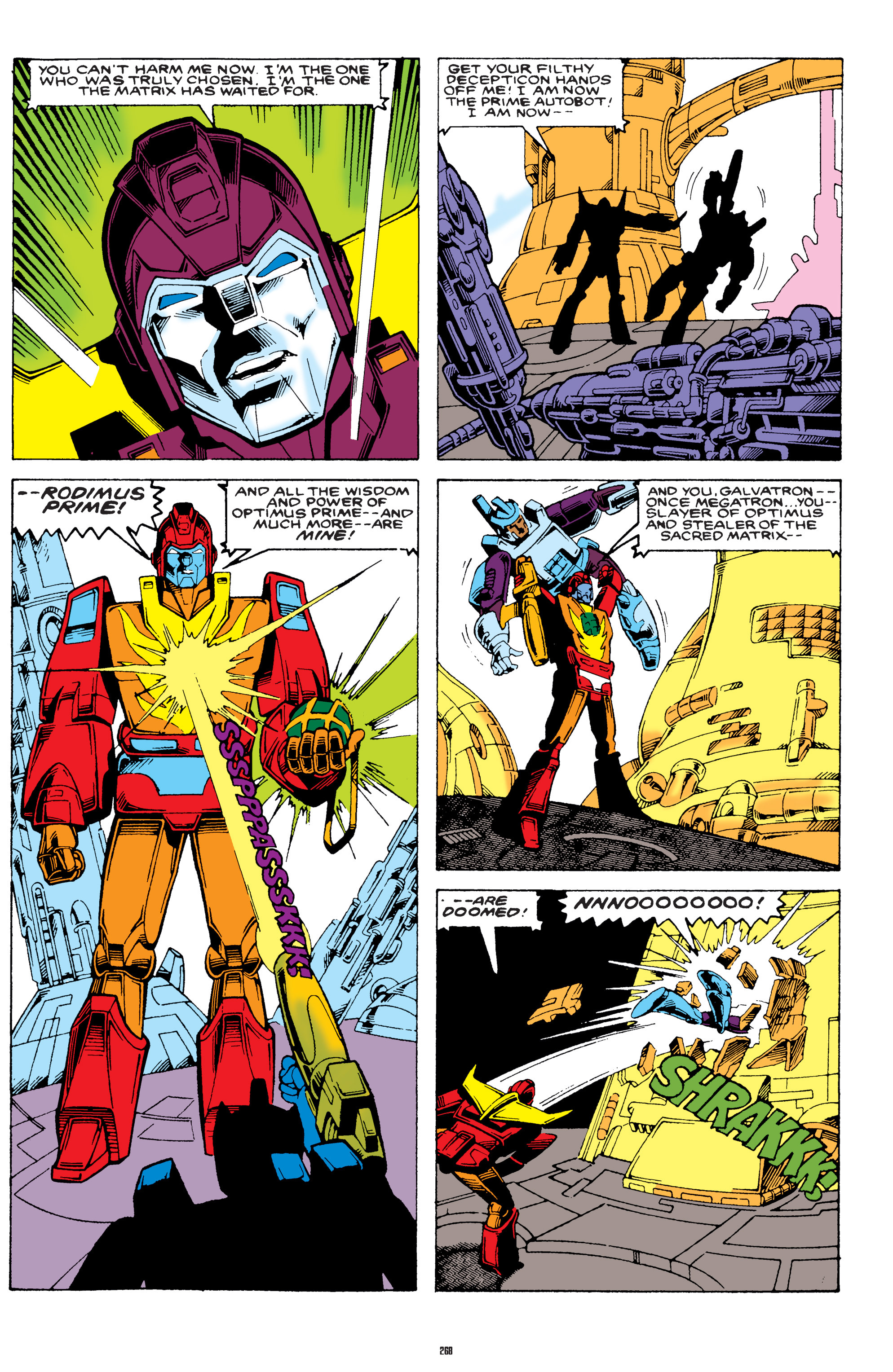 Read online The Transformers Classics comic -  Issue # TPB 7 - 267