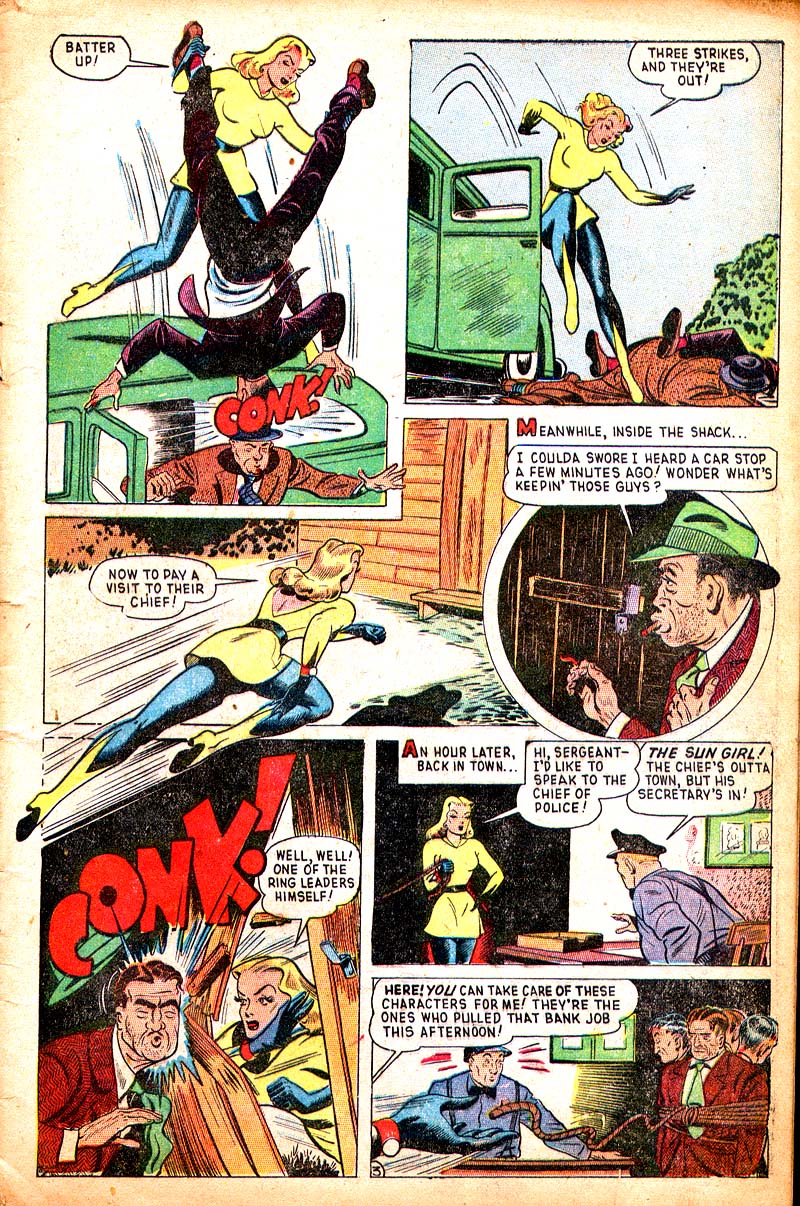 Read online Sun Girl comic -  Issue #1 - 5