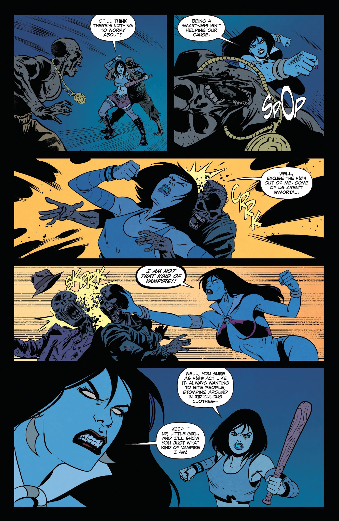 Read online Hack/Slash vs. Vampirella comic -  Issue #4 - 18