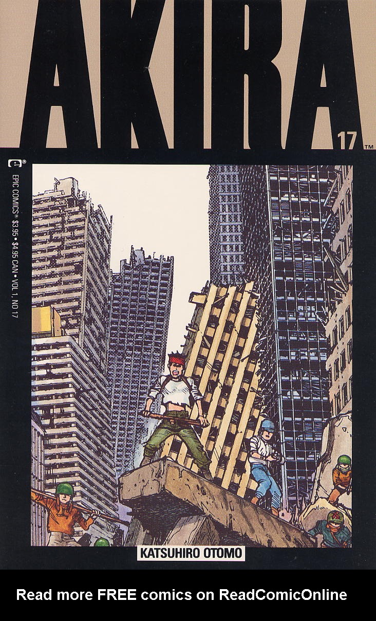 Read online Akira comic -  Issue #17 - 1