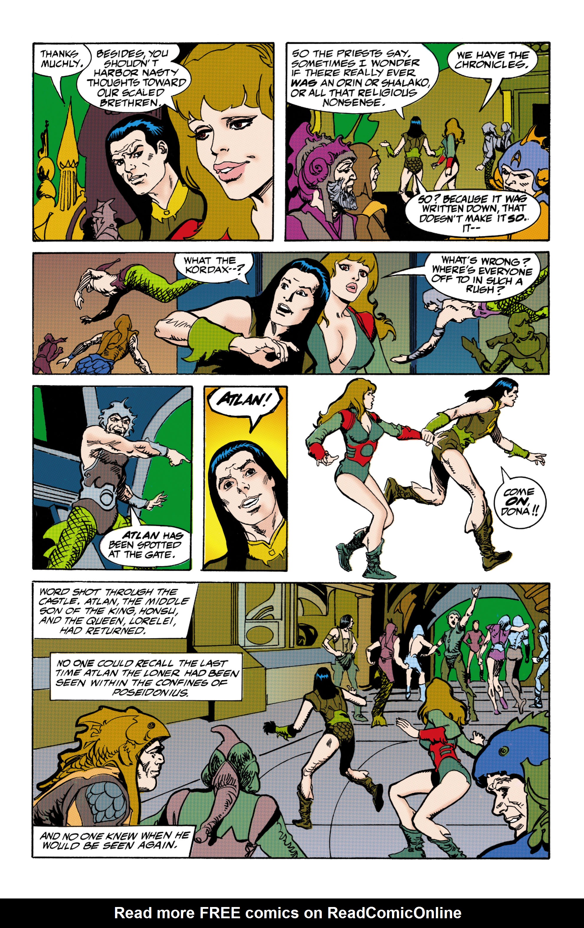 Read online The Atlantis Chronicles comic -  Issue #5 - 44