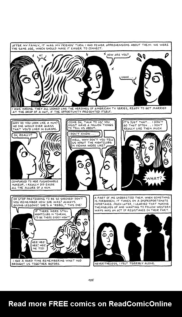 Read online Persepolis comic -  Issue # TPB 2 - 108