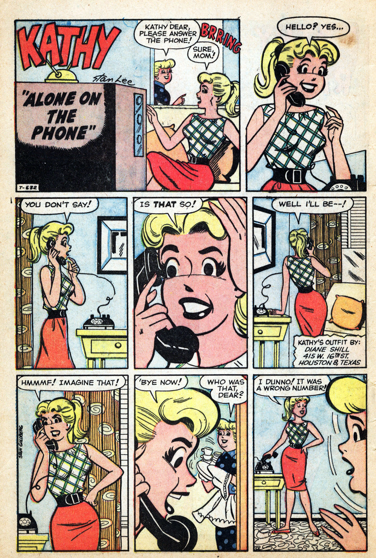 Read online Kathy (1959) comic -  Issue #4 - 8