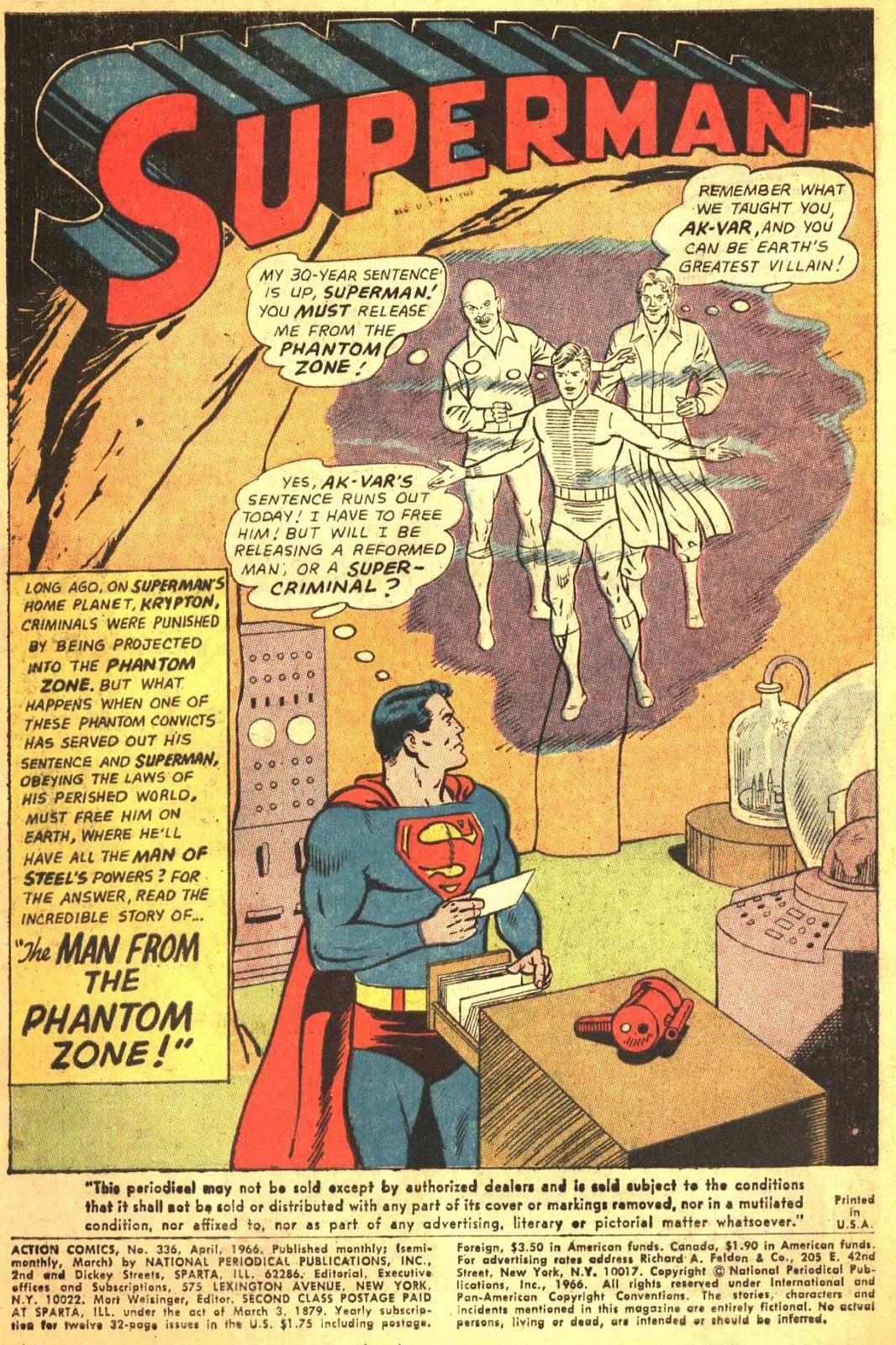 Action Comics (1938) issue 336 - Page 3