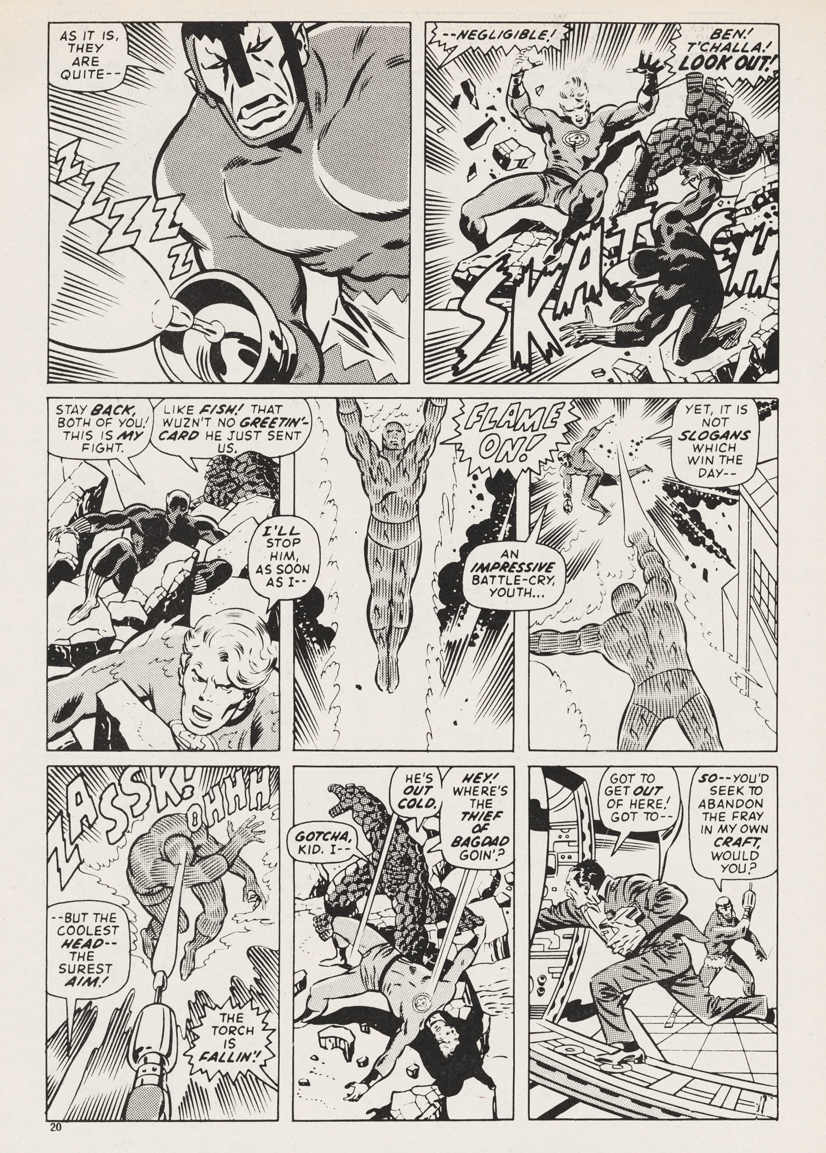 Read online Captain Britain (1976) comic -  Issue #21 - 20
