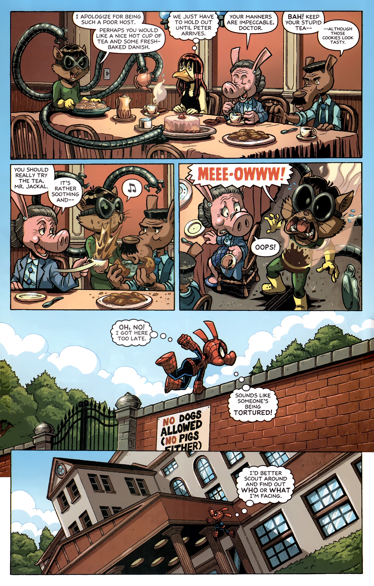 Read online Spider-Ham 25th Anniversary Special comic -  Issue # Full - 11