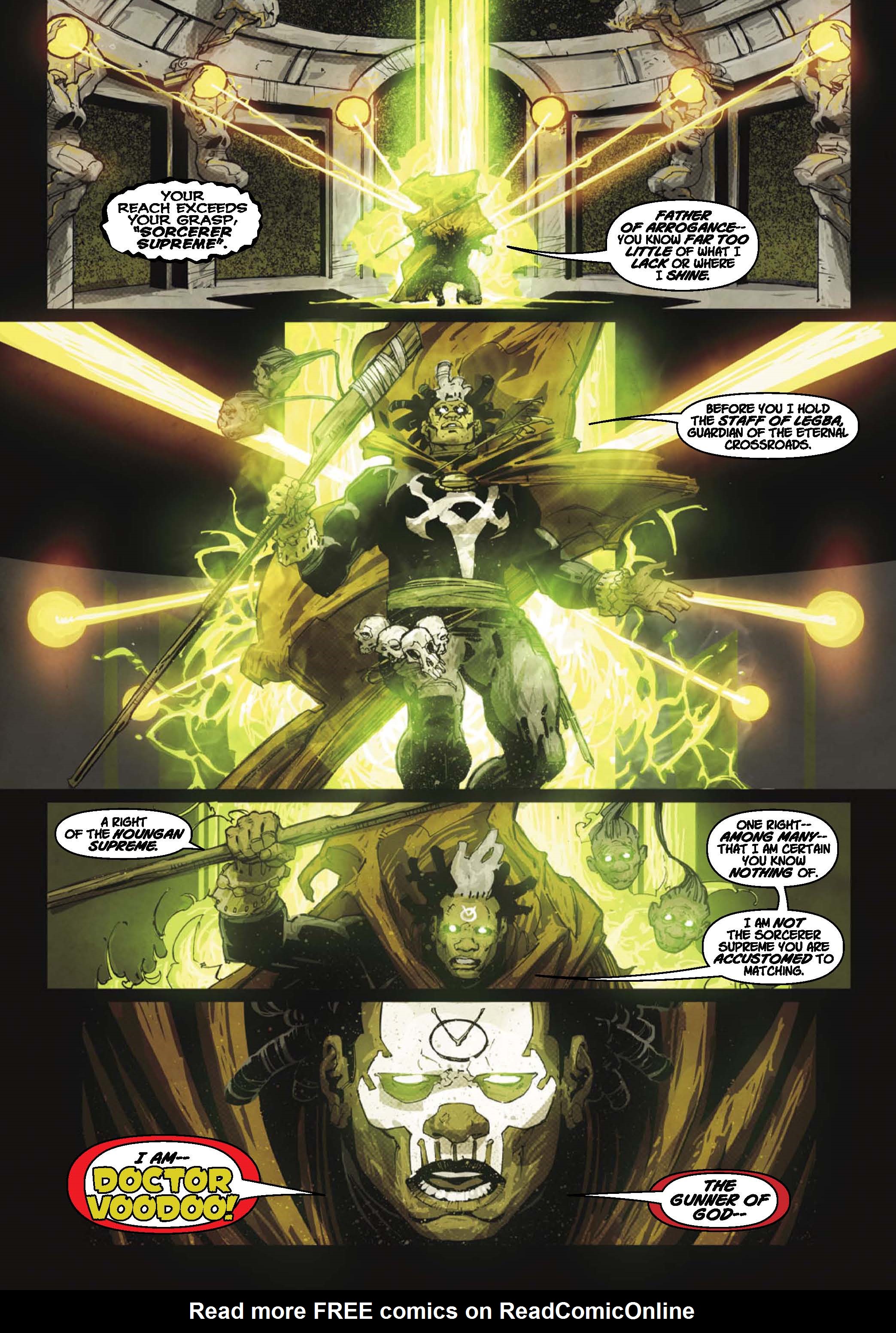 Read online Doctor Voodoo: Avenger of the Supernatural comic -  Issue #0 - 5