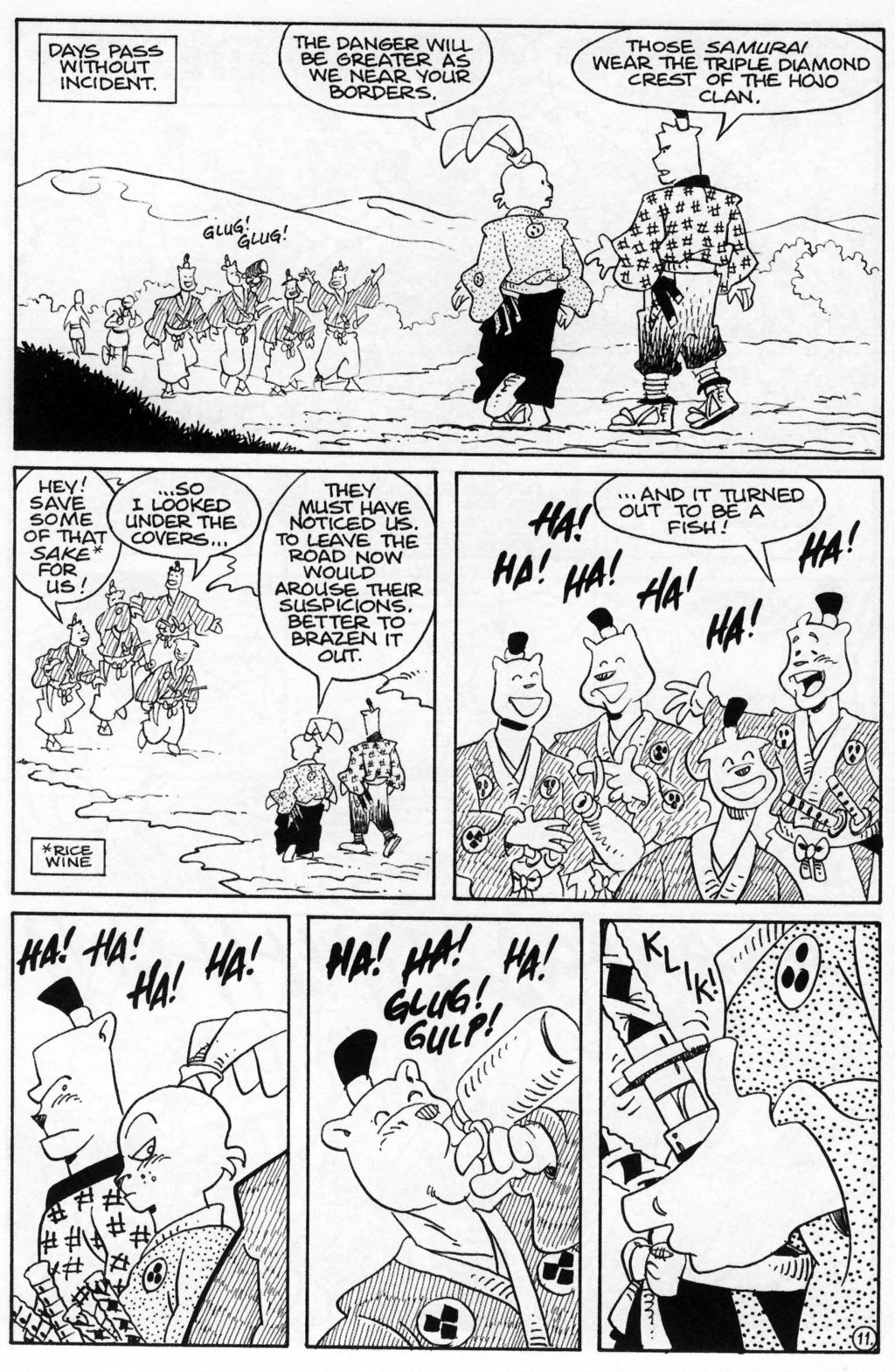 Usagi Yojimbo (1996) Issue #55 #55 - English 13
