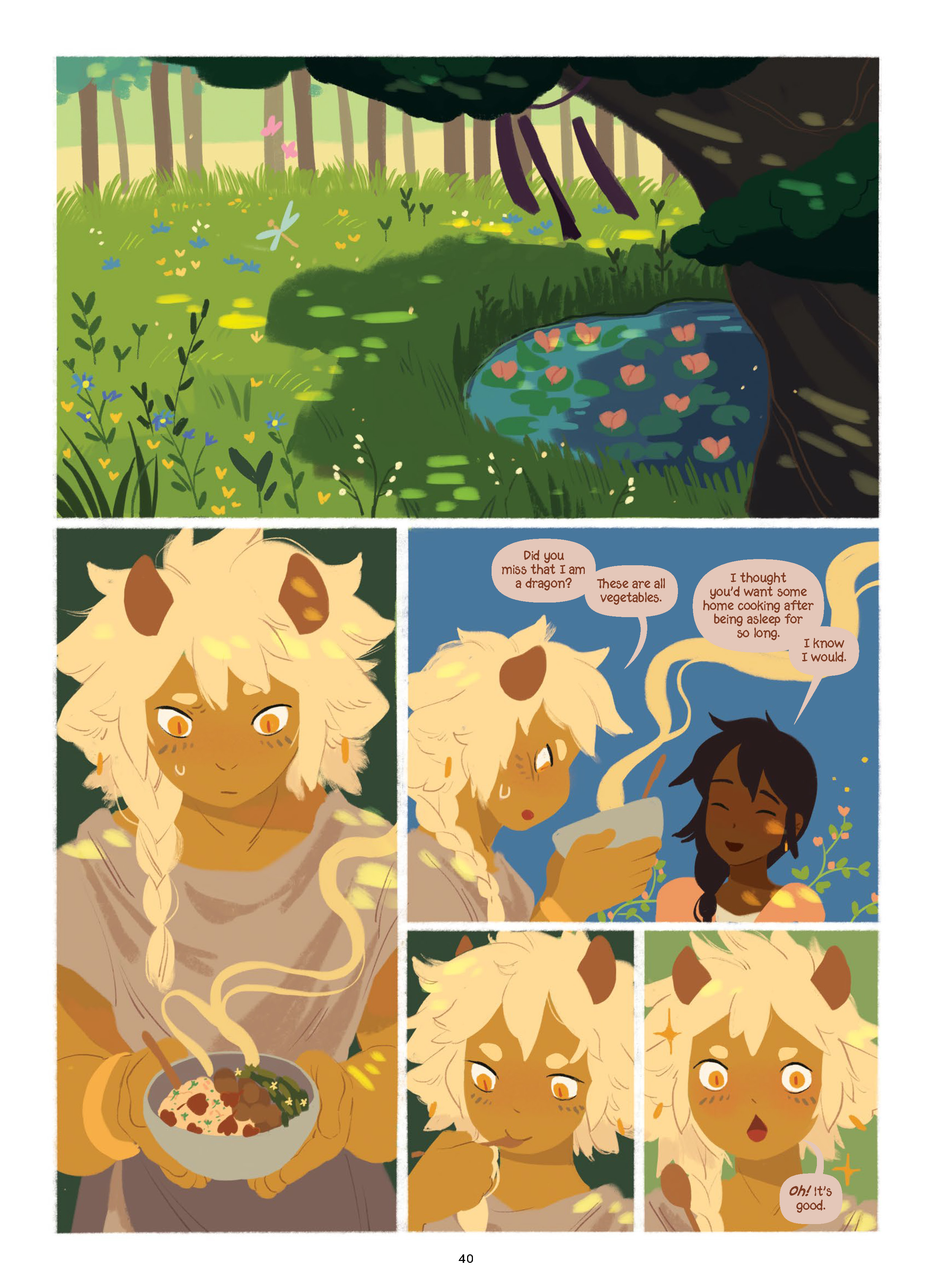 Read online The Tea Dragon Series comic -  Issue # The Tea Dragon Festival - 41