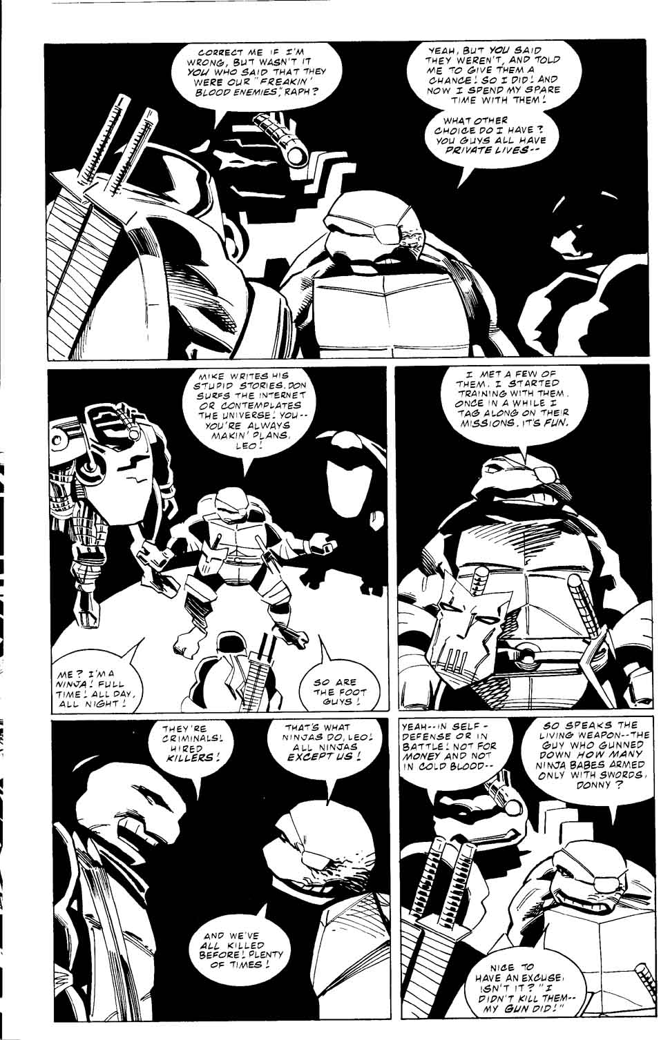 Read online Teenage Mutant Ninja Turtles (1996) comic -  Issue #7 - 8