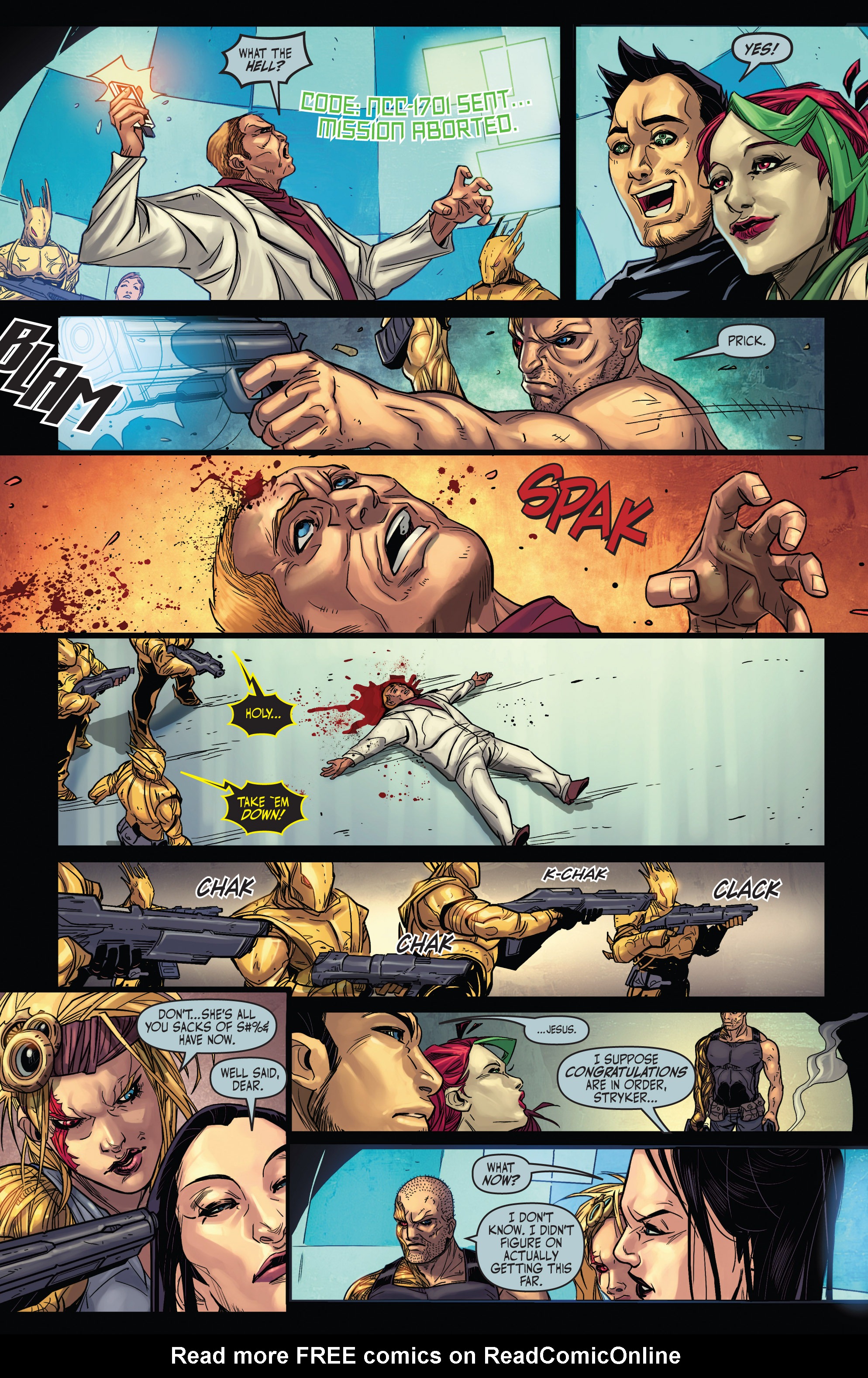 Read online Cyberforce (2012) comic -  Issue #5 - 30