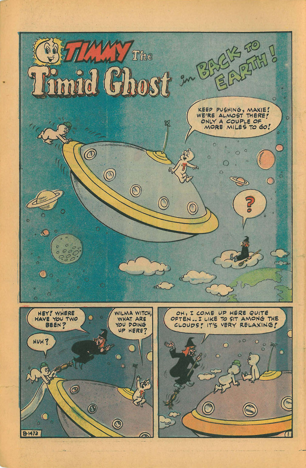 Read online Timmy the Timid Ghost comic -  Issue #6 - 8