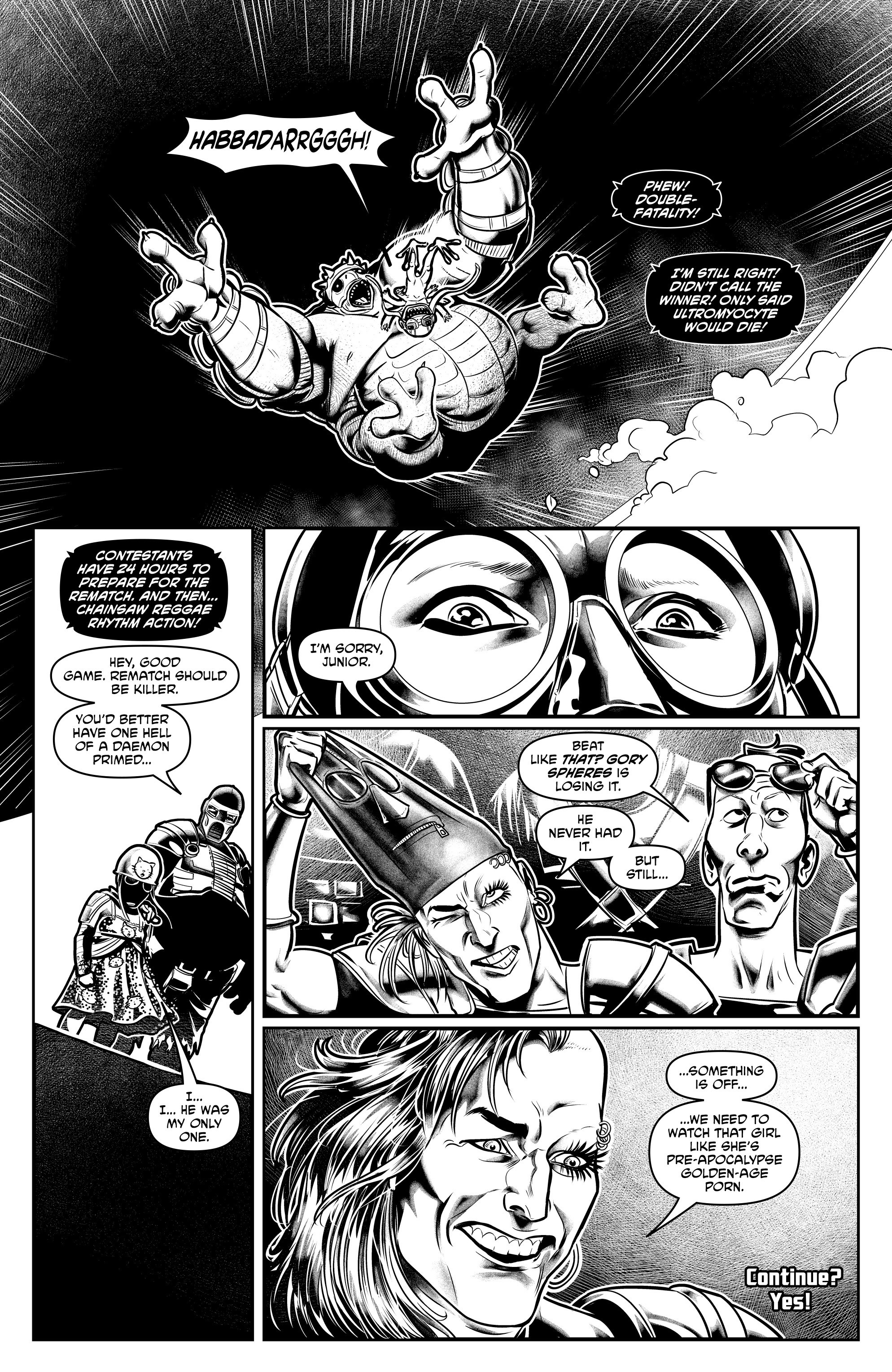 Read online Alan Moore's Cinema Purgatorio comic -  Issue #6 - 32