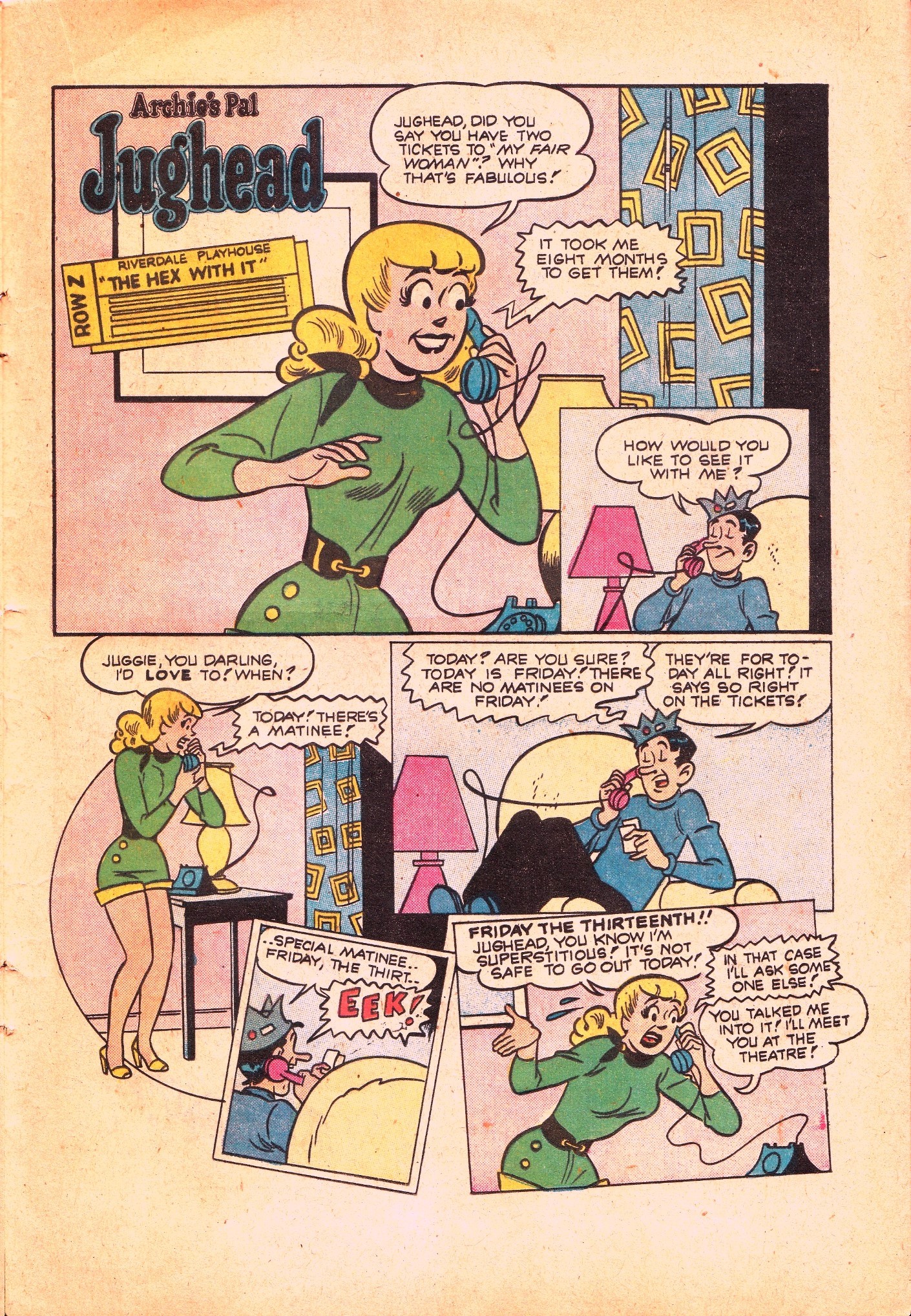 Read online Archie's Pal Jughead comic -  Issue #43 - 21
