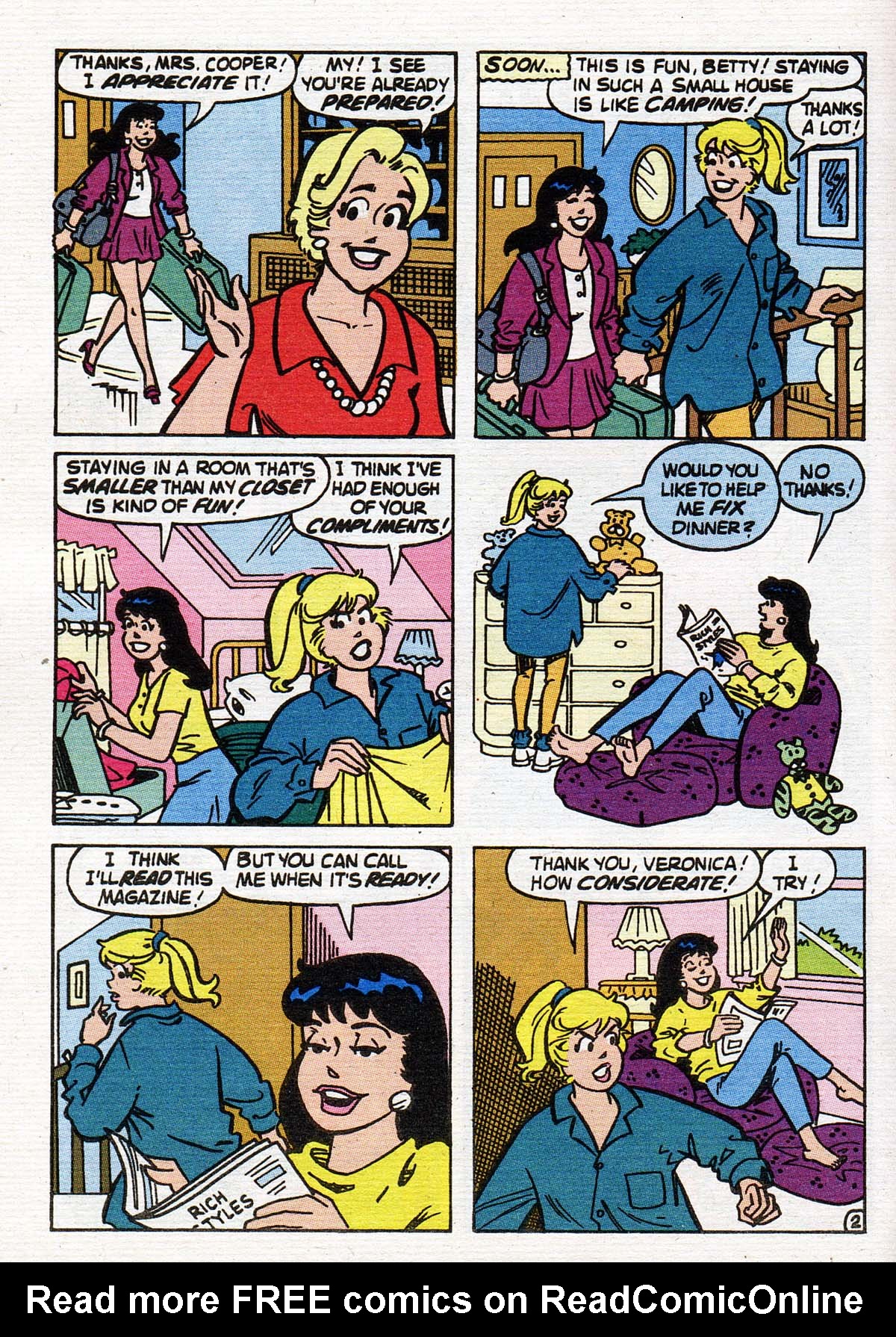 Read online Betty and Veronica Digest Magazine comic -  Issue #128 - 48
