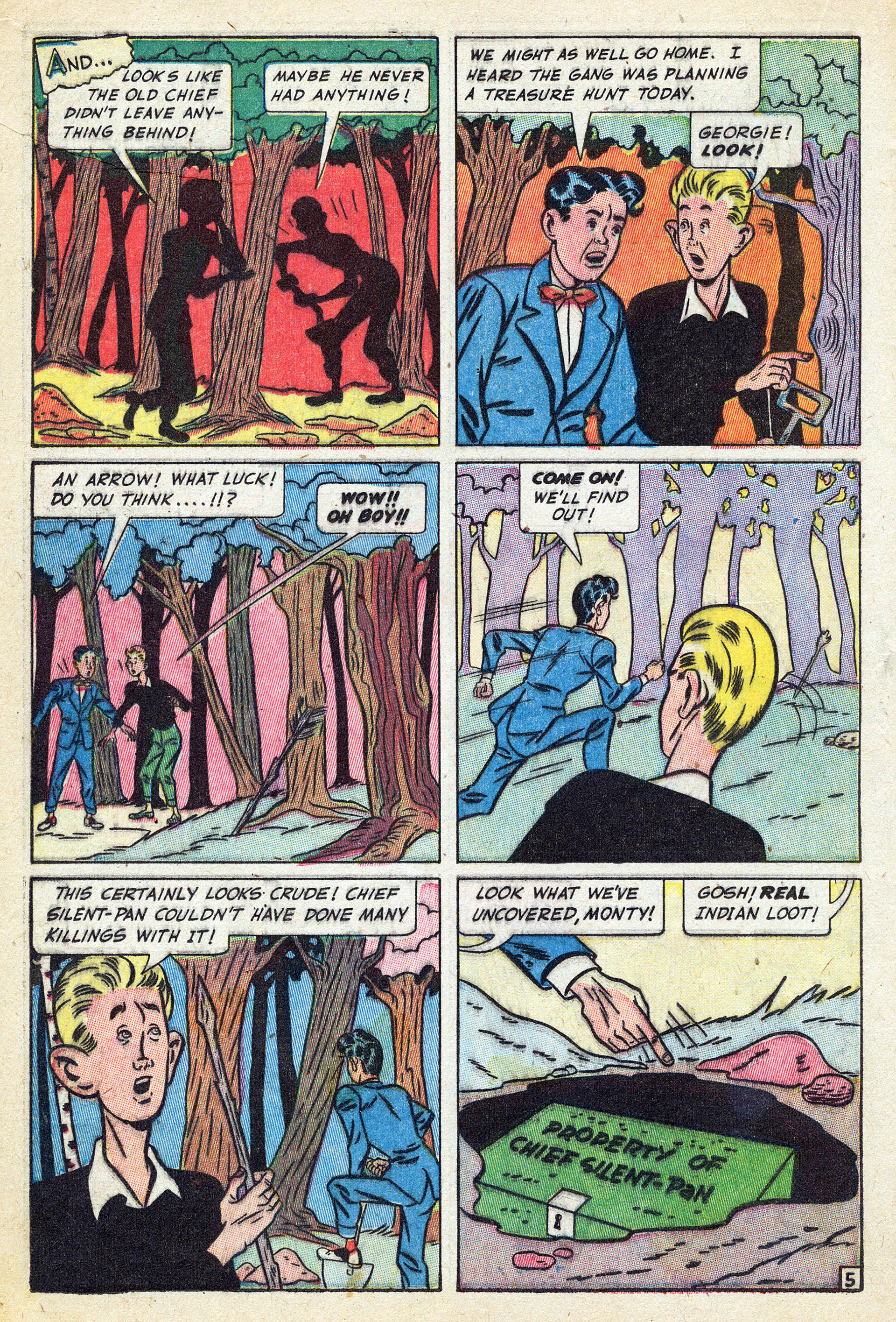 Read online Georgie Comics (1945) comic -  Issue #9 - 16
