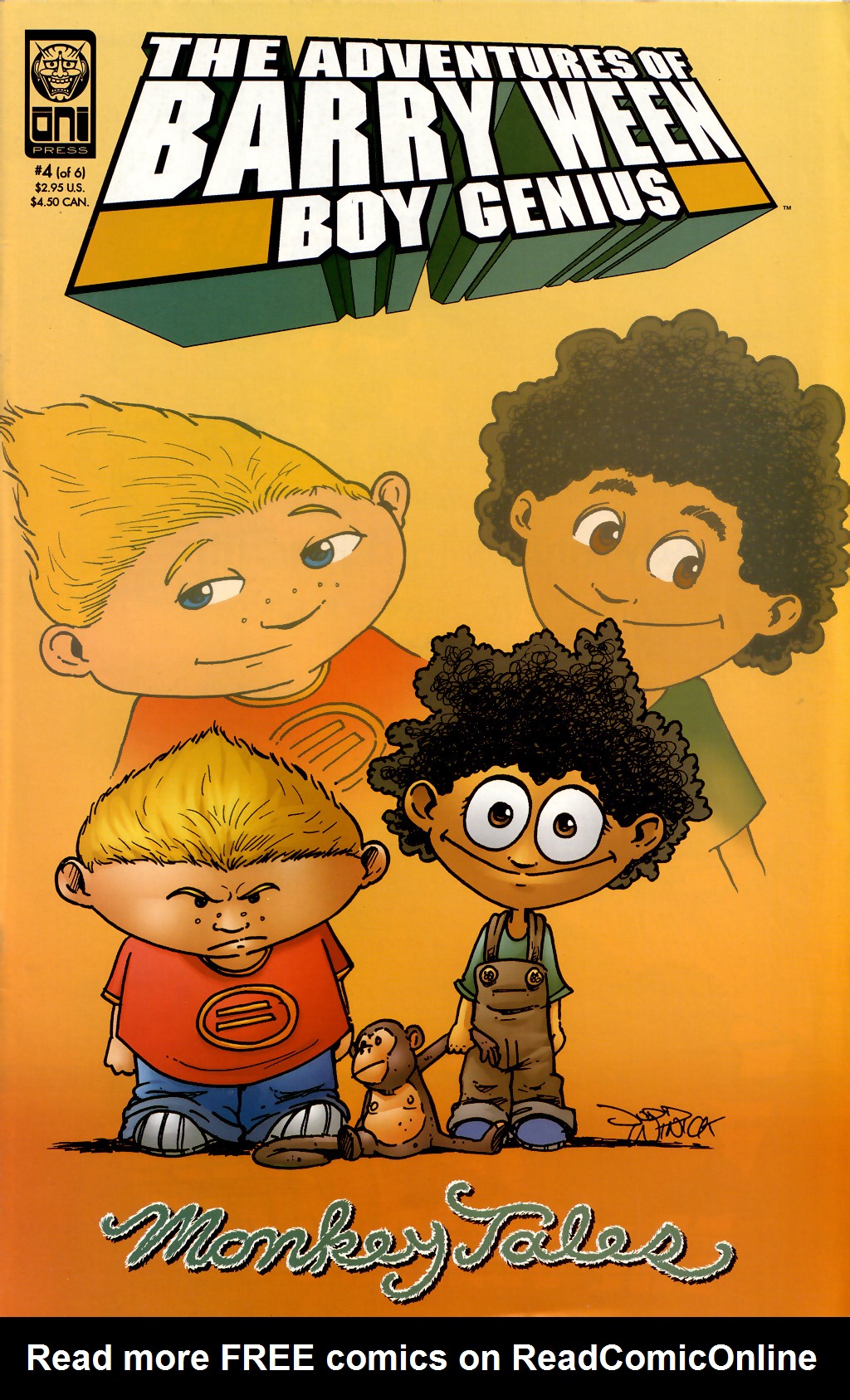 Read online The Adventures of Barry Ween, Boy Genius 3: Monkey Tales comic -  Issue #4 - 1