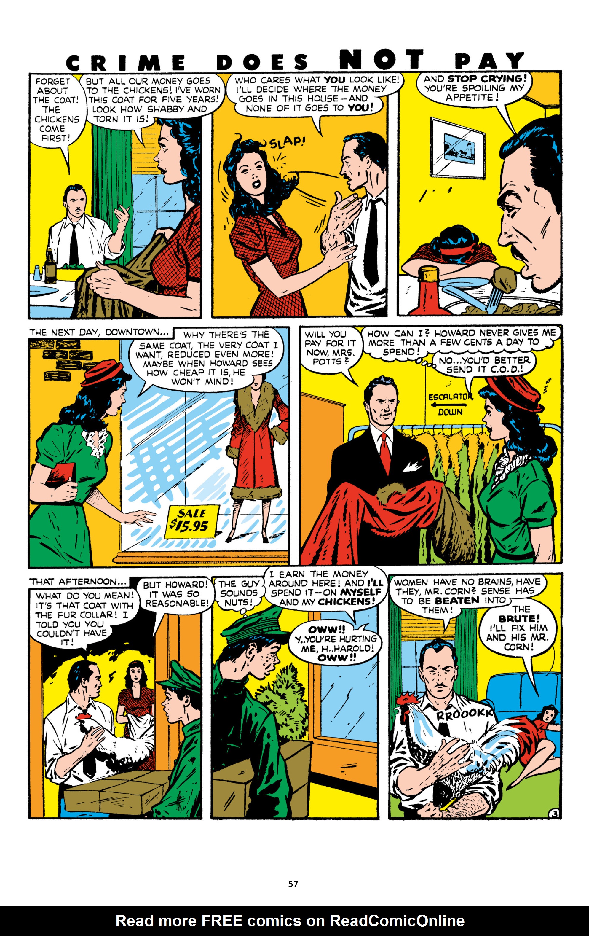 Read online Crime Does Not Pay Archives comic -  Issue # TPB 8 (Part 1) - 58