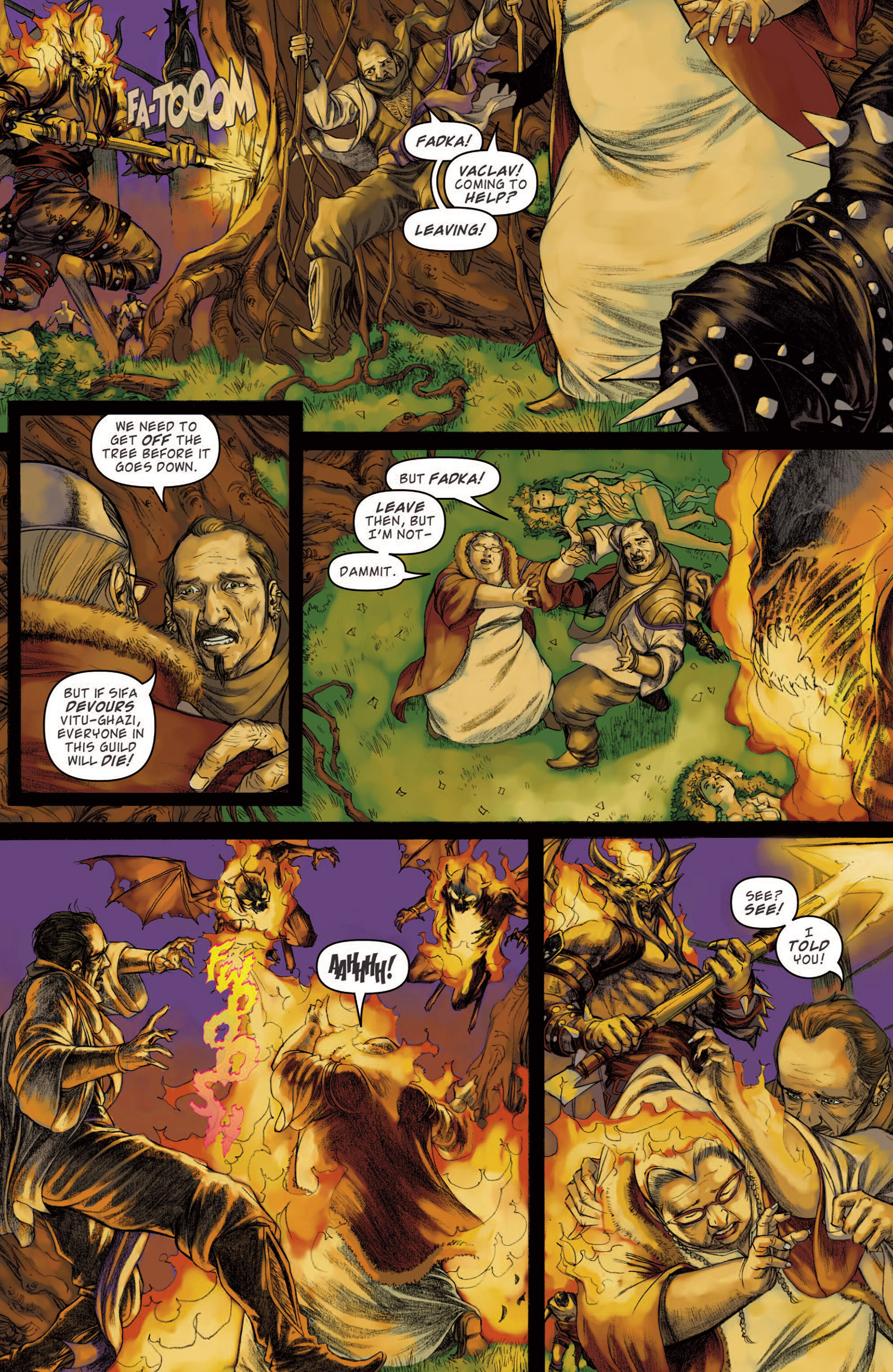 Read online Magic: The Gathering--Path of Vengeance comic -  Issue #4 - 11