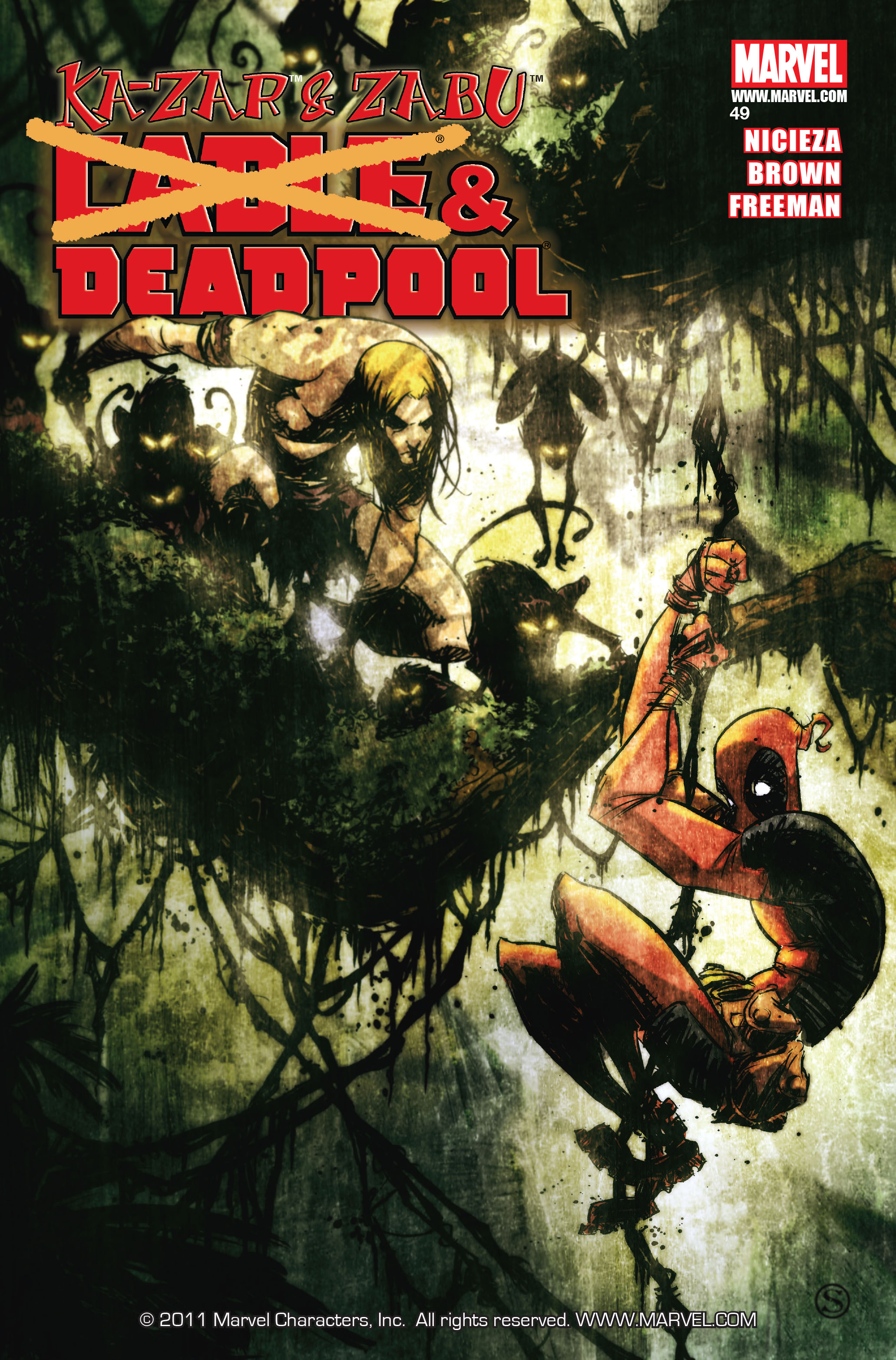 Read online Cable and Deadpool comic -  Issue #49 - 1