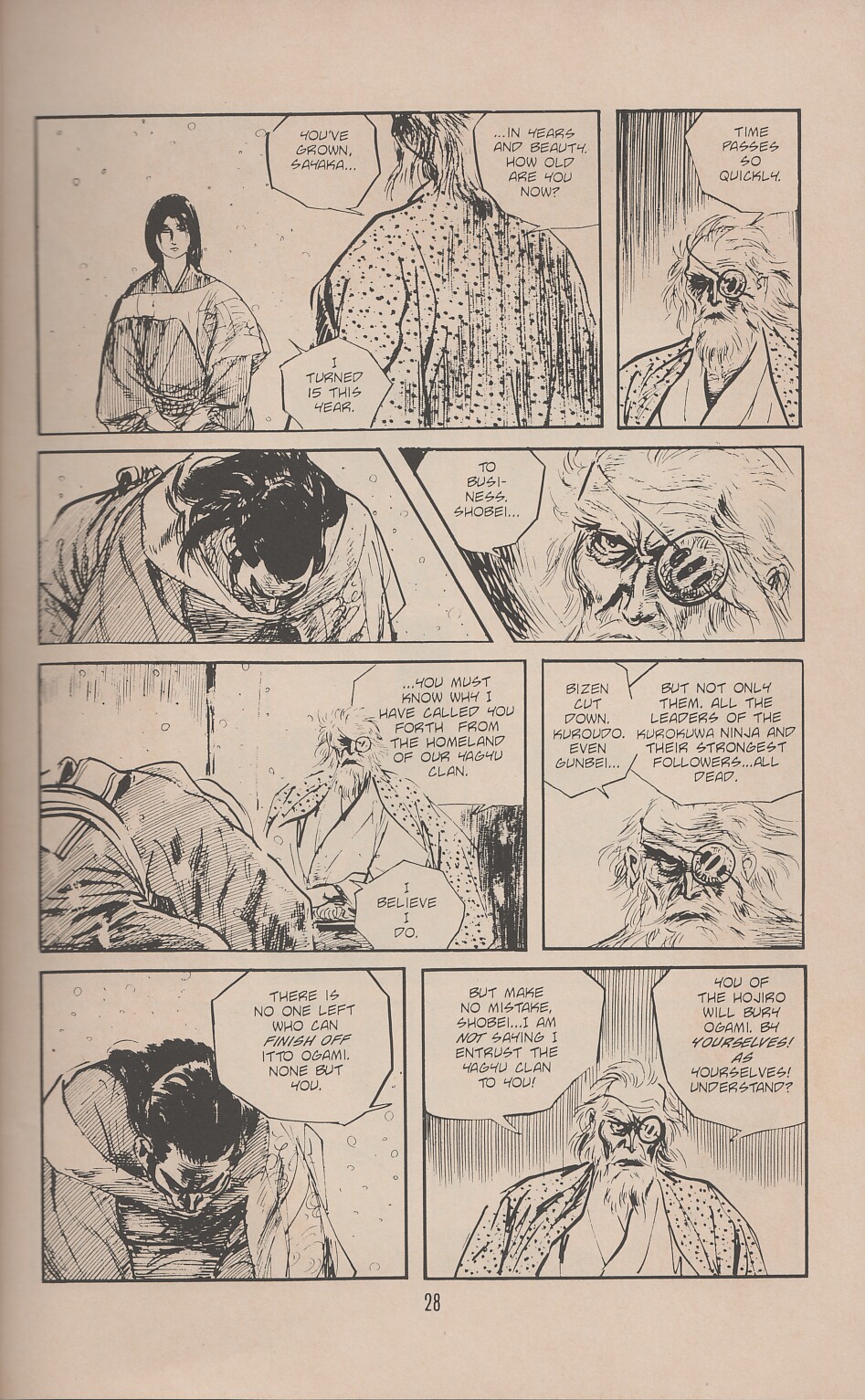 Read online Lone Wolf and Cub comic -  Issue #43 - 34