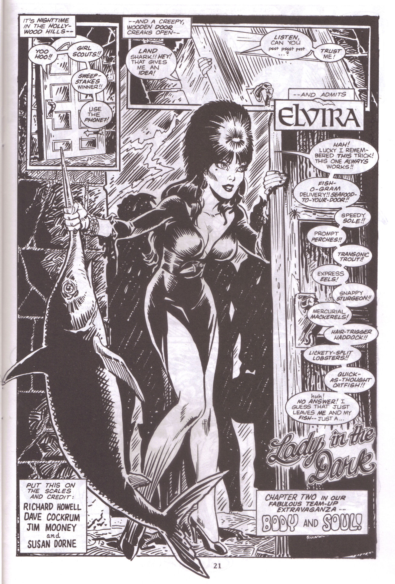 Read online Elvira, Mistress of the Dark comic -  Issue #40 - 22